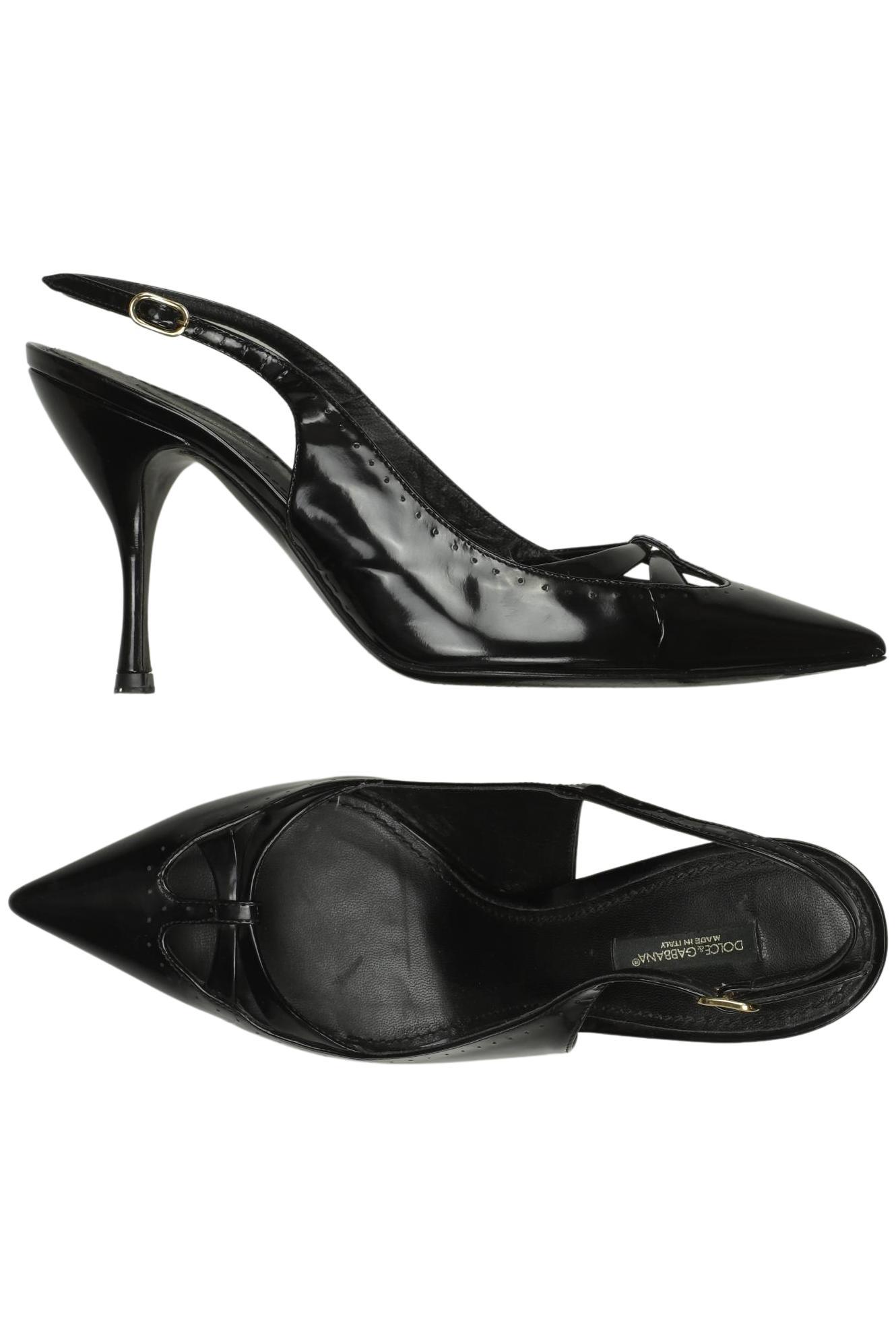 

Dolce&Gabbana Damen Pumps, schwarz, Gr. 38