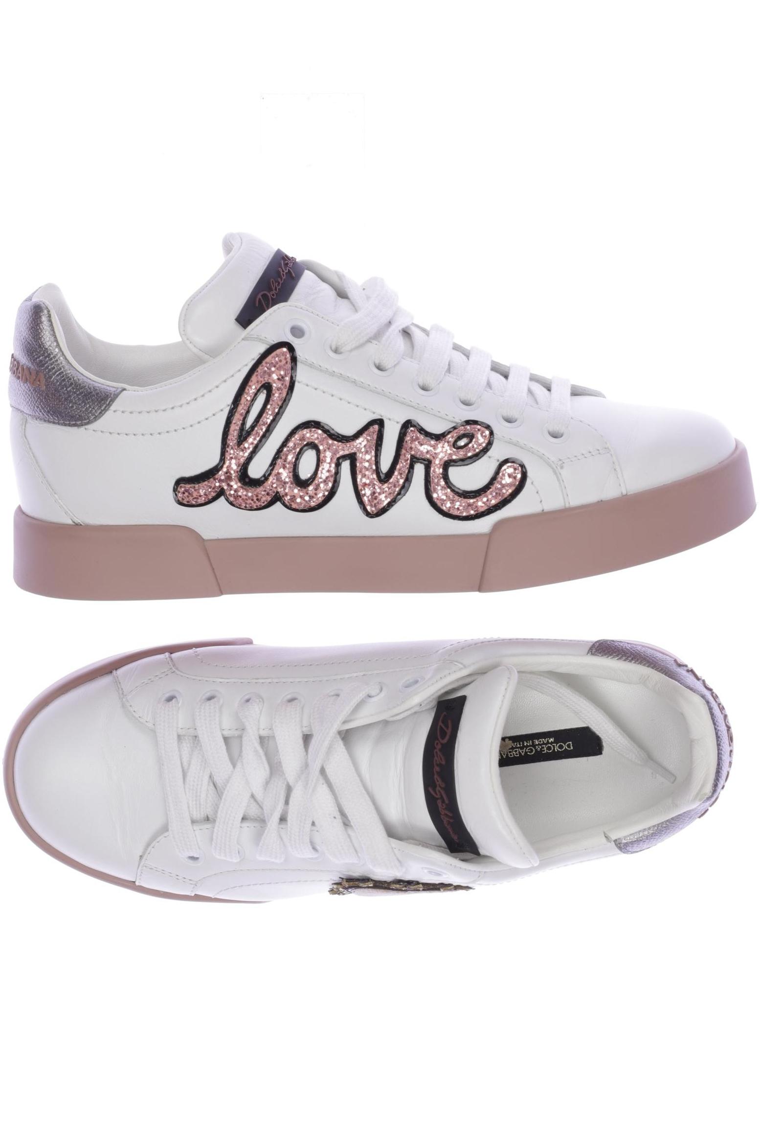 

Dolce&Gabbana Damen Sneakers, weiß, Gr. 38