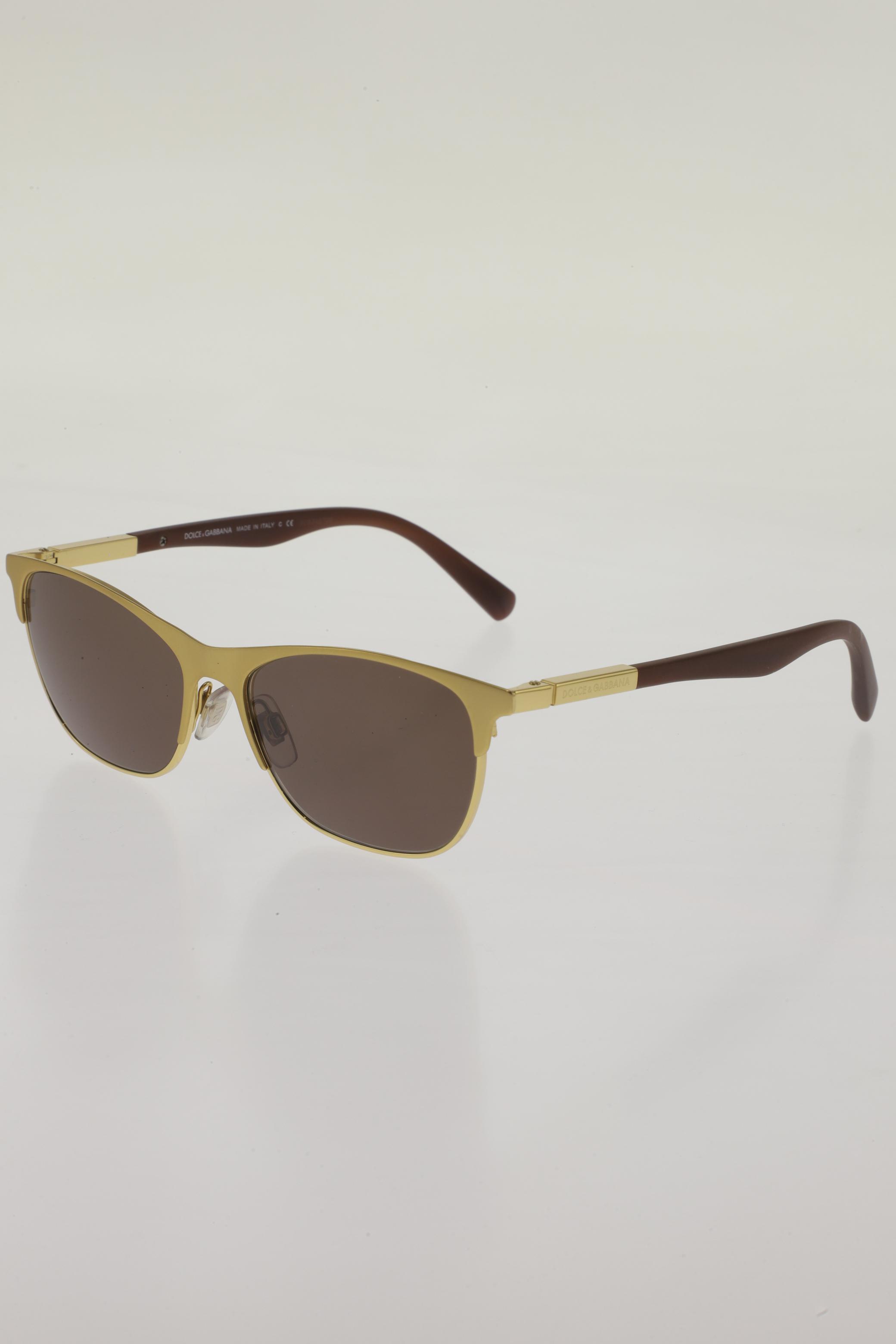 

Dolce&Gabbana Damen Sonnenbrille, gold, Gr.