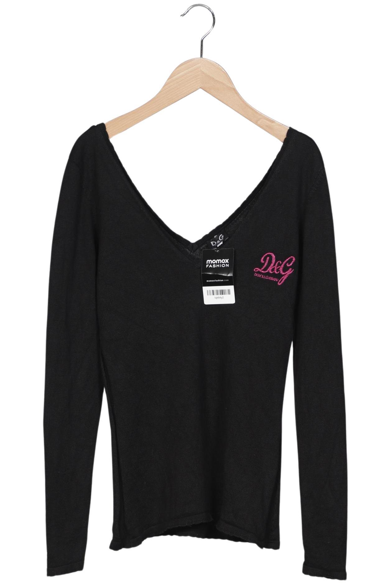 

Dolce&Gabbana Damen Pullover, schwarz, Gr. 42
