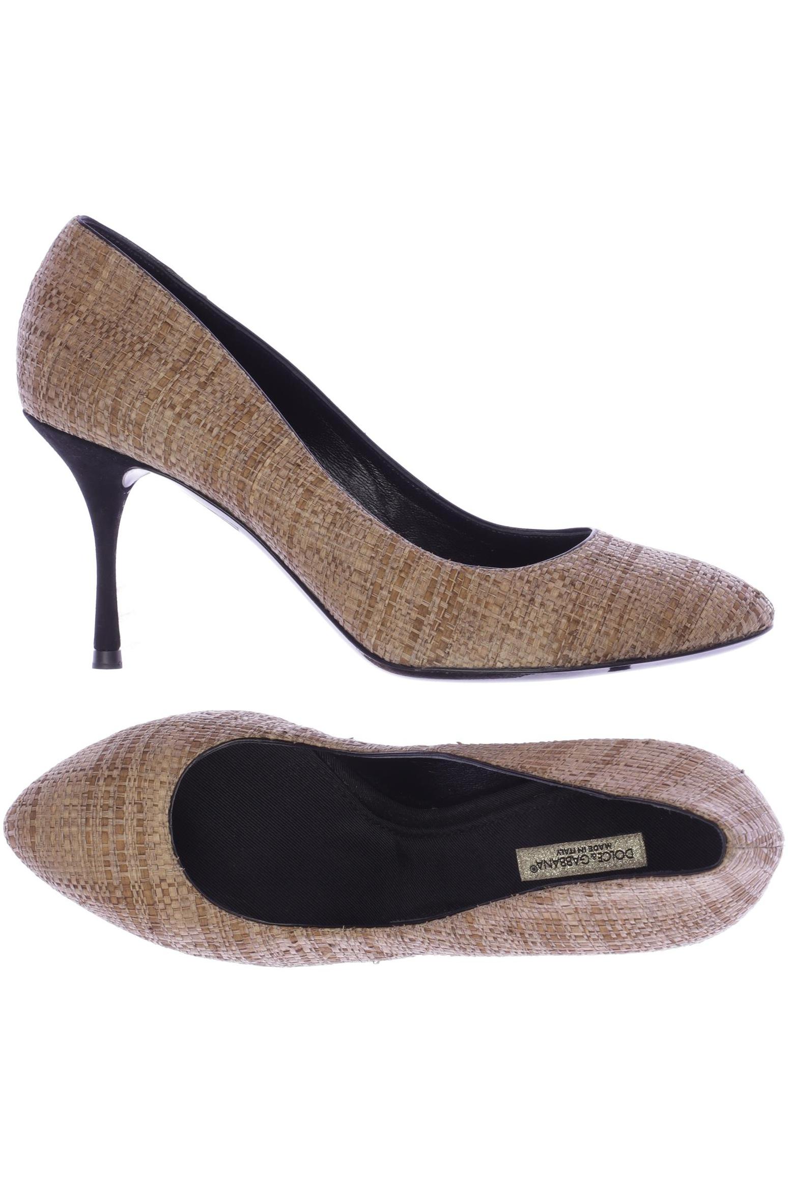 

Dolce&Gabbana Damen Pumps, beige, Gr. 39
