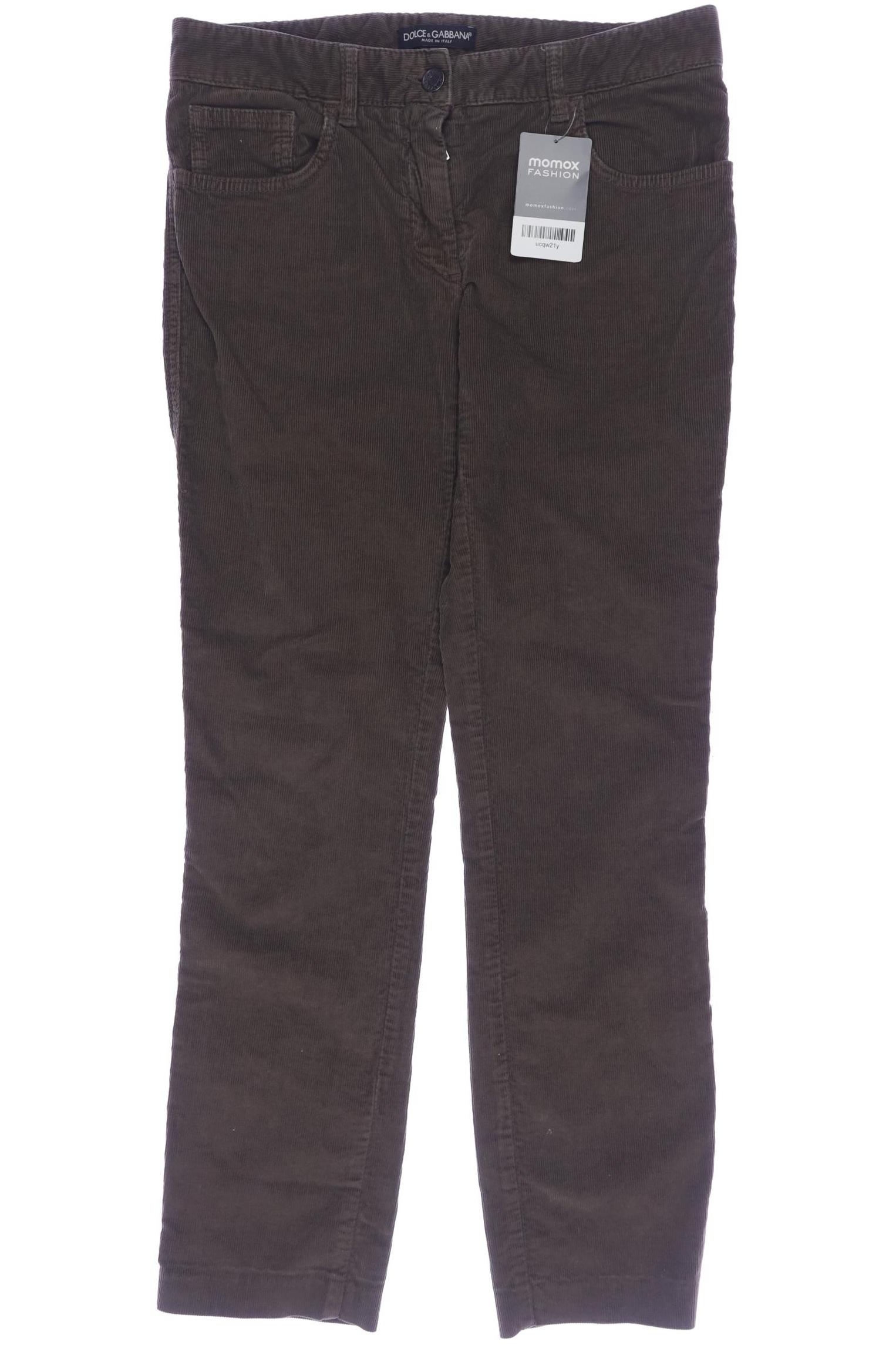 

Dolce&Gabbana Damen Stoffhose, braun, Gr. 40