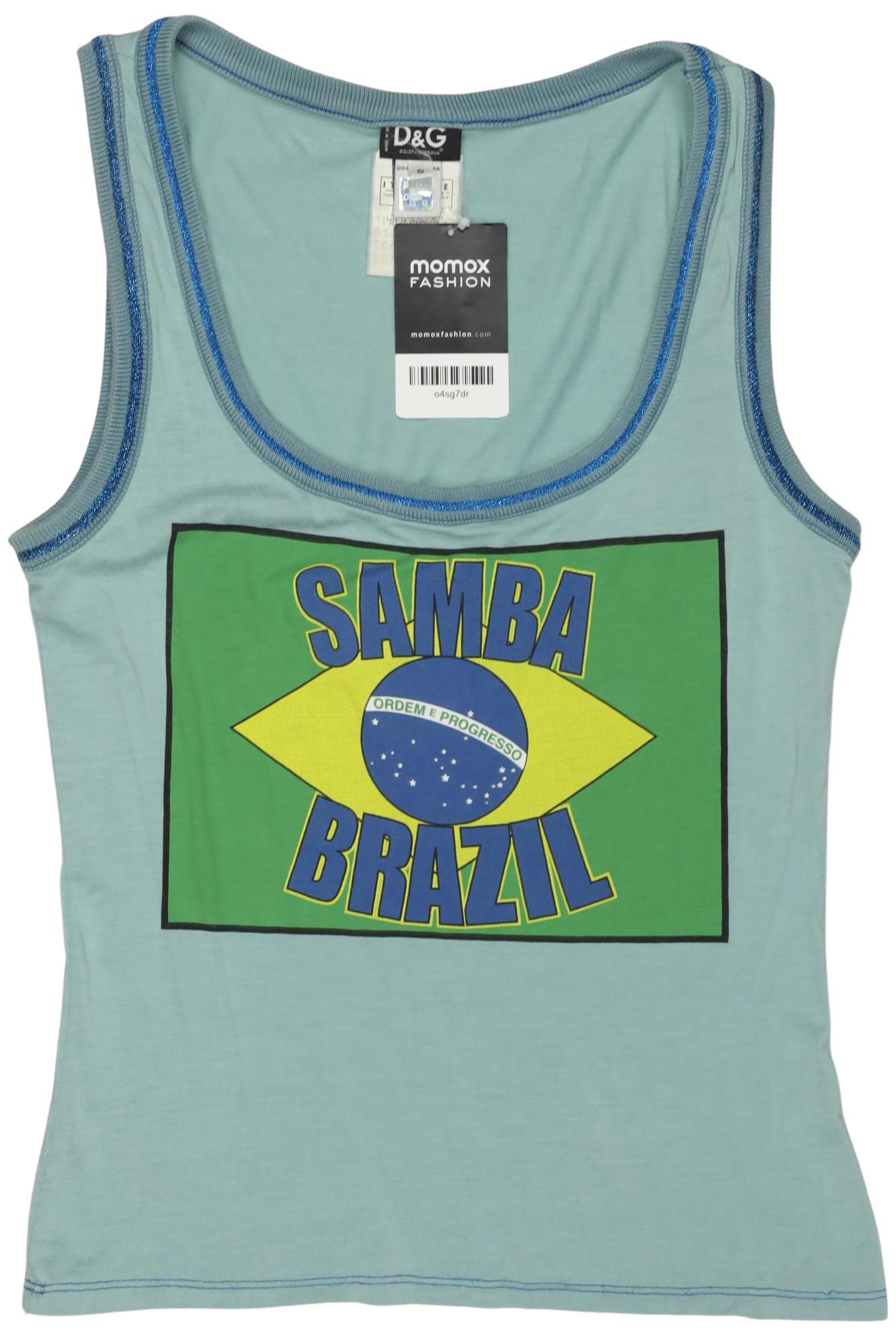 

Dolce&Gabbana Damen Top, türkis, Gr. 36