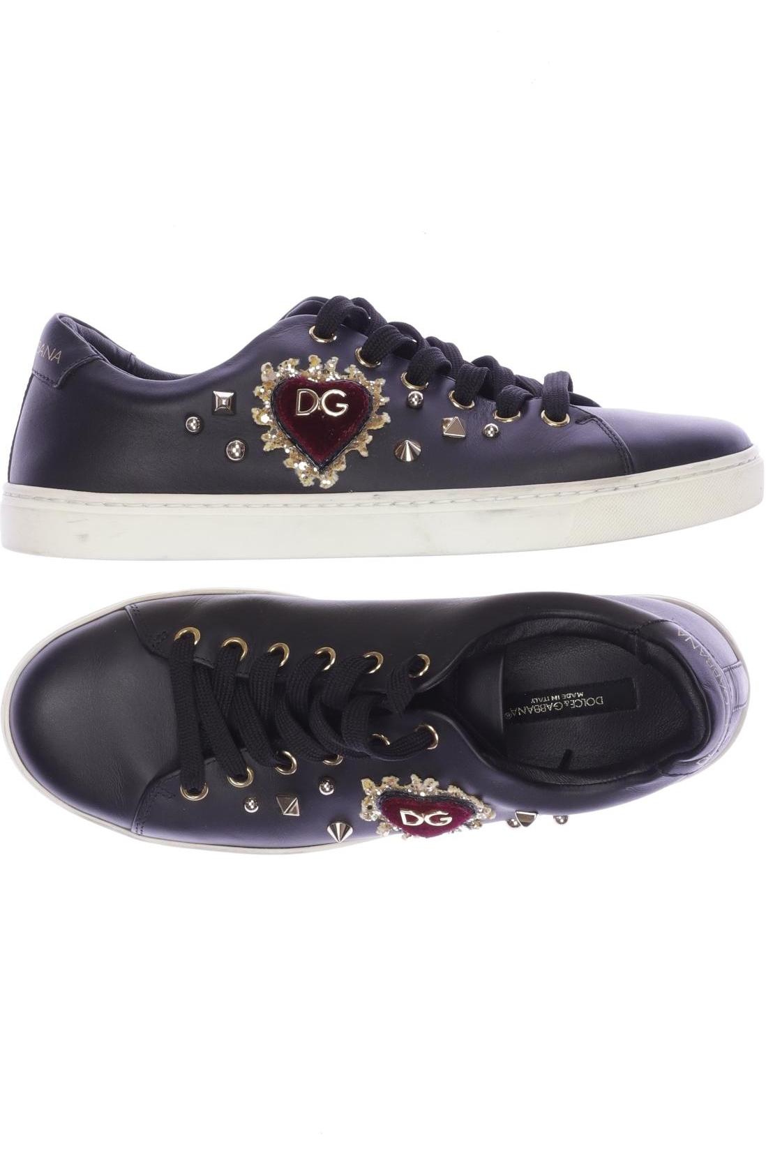 

Dolce&Gabbana Damen Sneakers, schwarz, Gr. 37.5