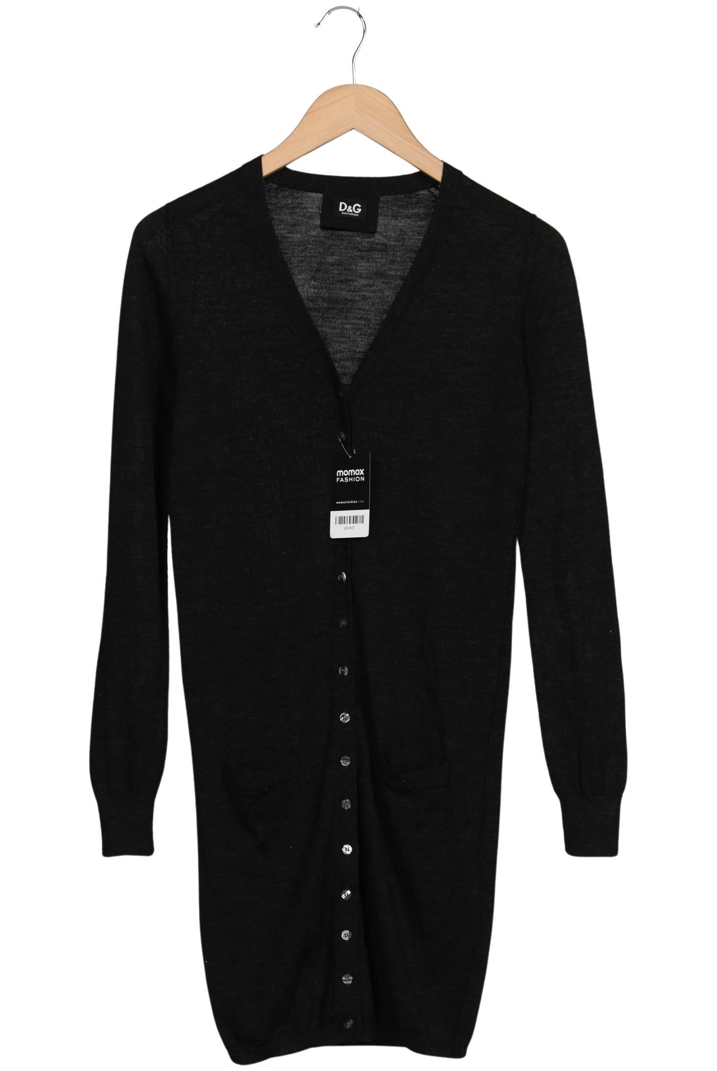 

Dolce&Gabbana Damen Strickjacke, schwarz, Gr. 38