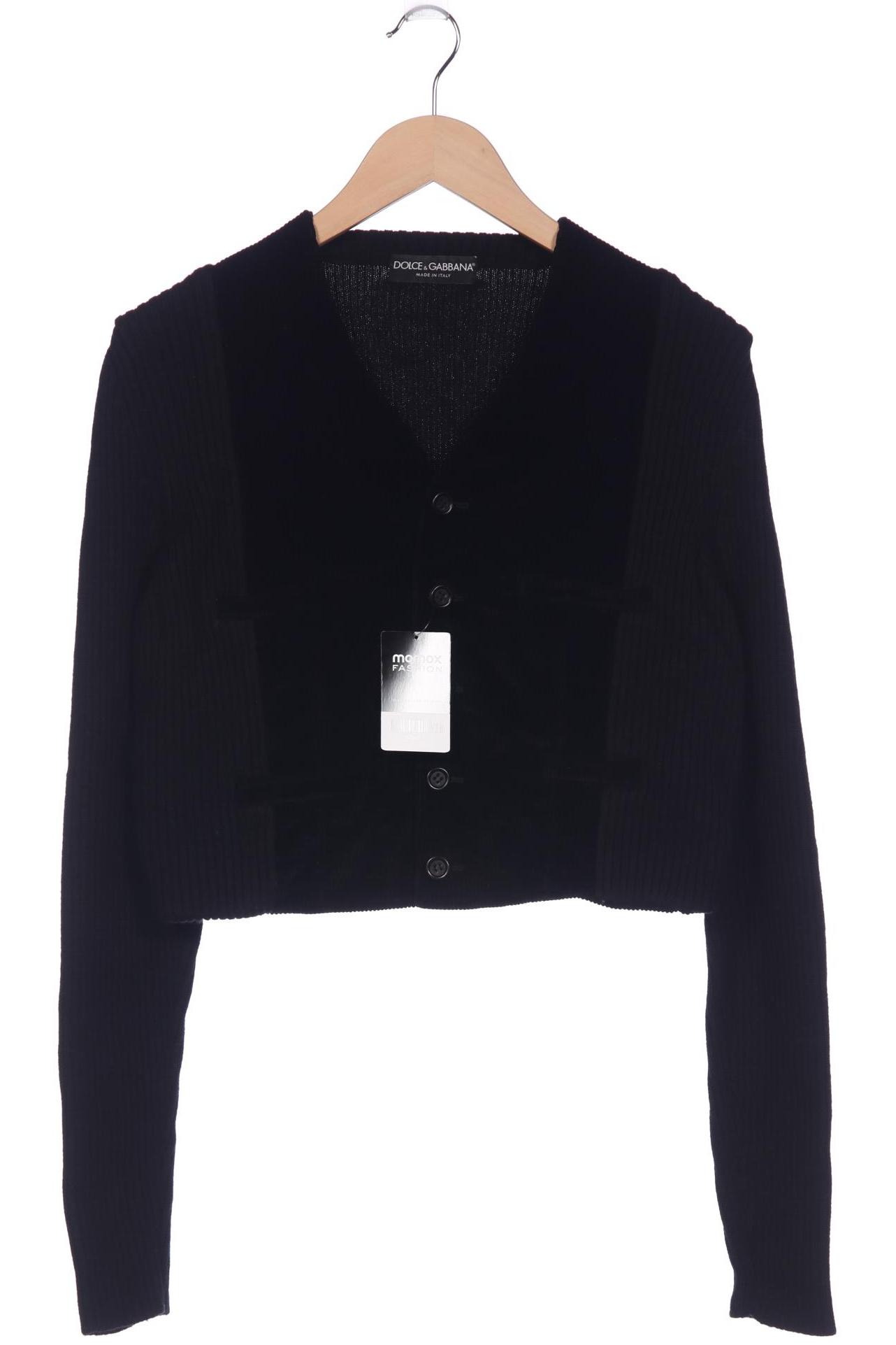 

Dolce&Gabbana Damen Strickjacke, schwarz, Gr. 50