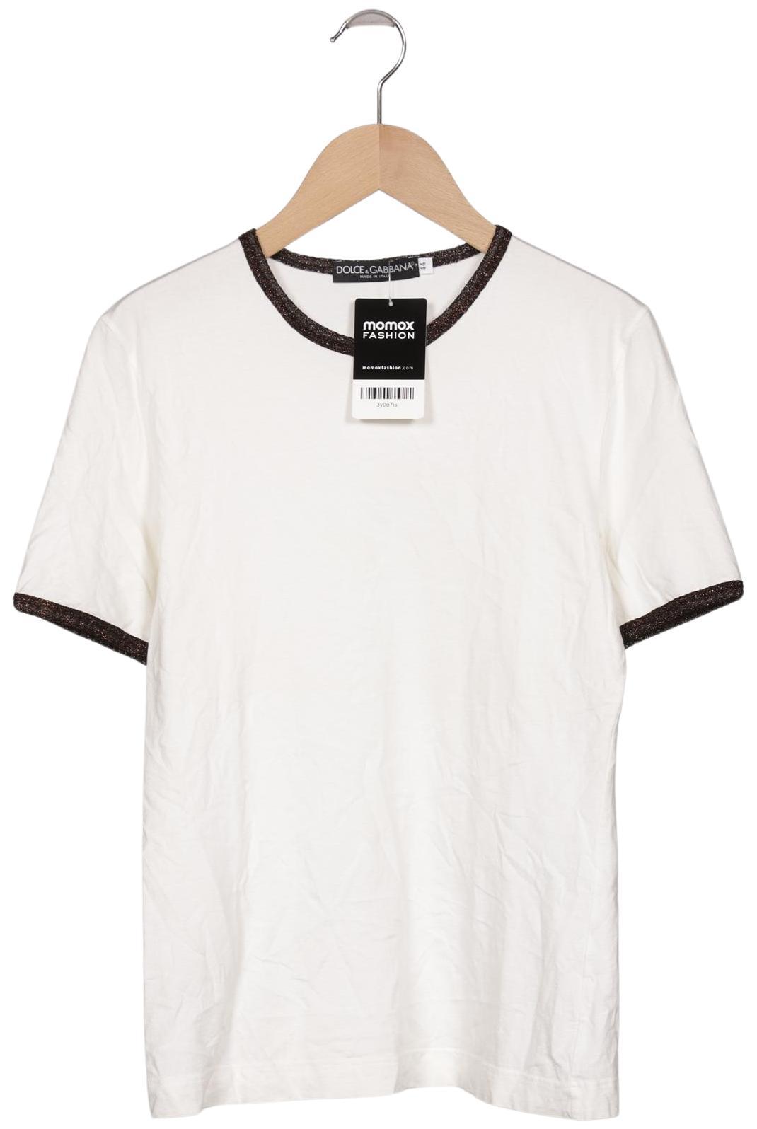 

Dolce&Gabbana Damen T-Shirt, weiß, Gr. 44