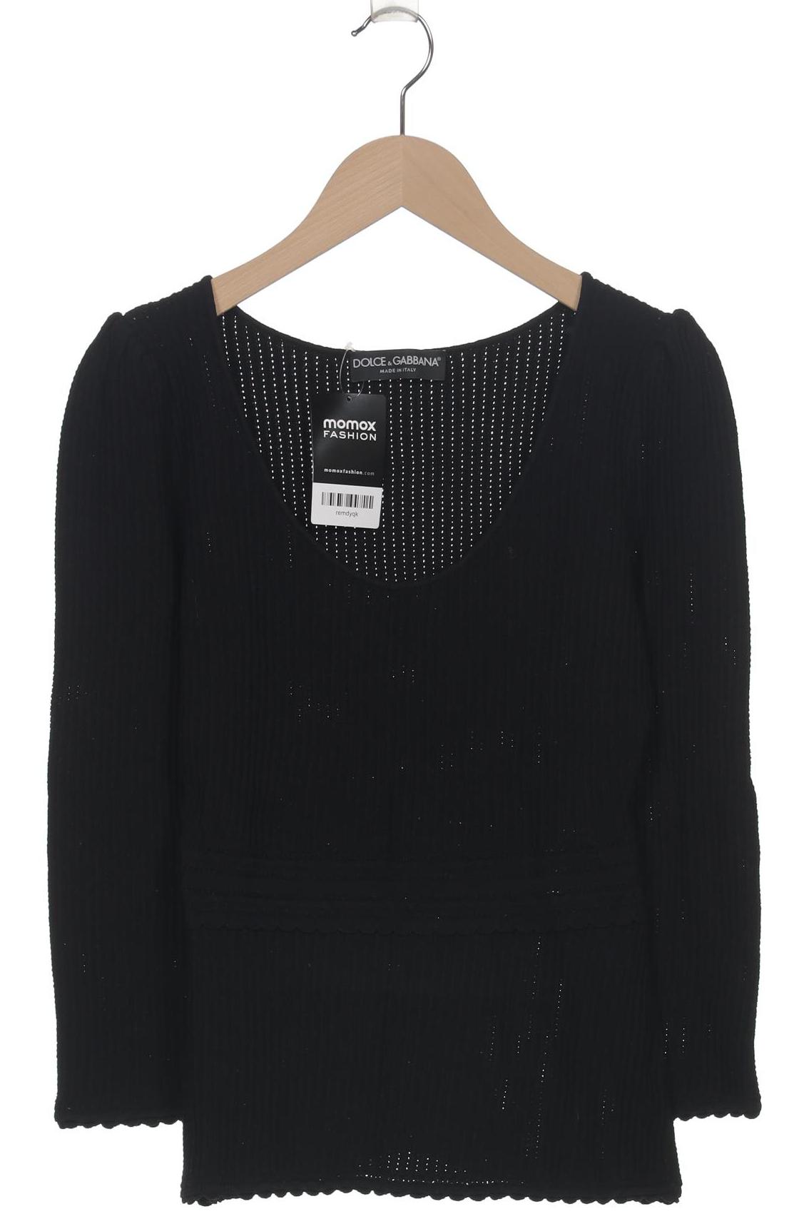 

Dolce&Gabbana Damen Pullover, schwarz, Gr. 44