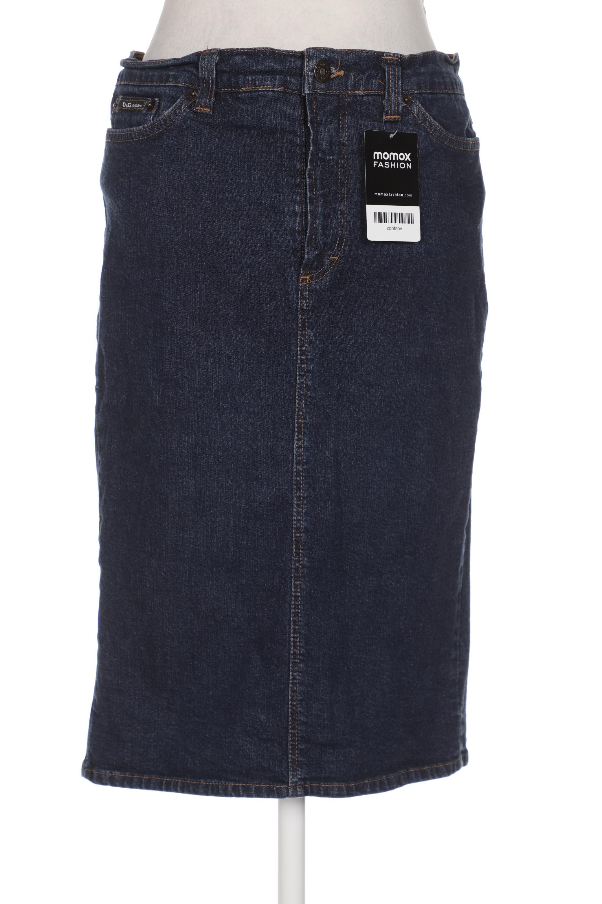 

Dolce&Gabbana Damen Rock, marineblau, Gr. 28