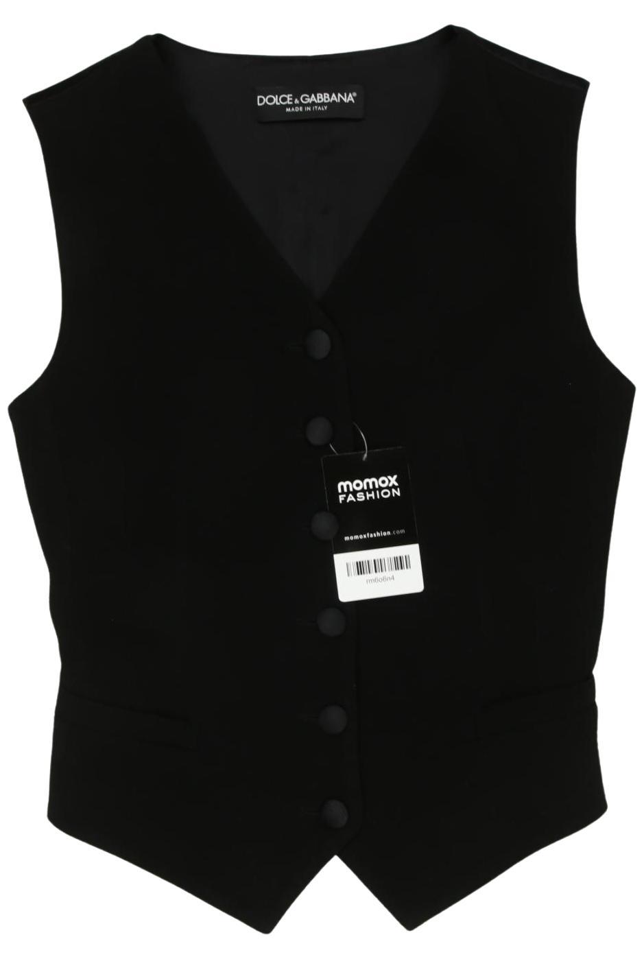 

Dolce&Gabbana Damen Weste, schwarz, Gr. 36