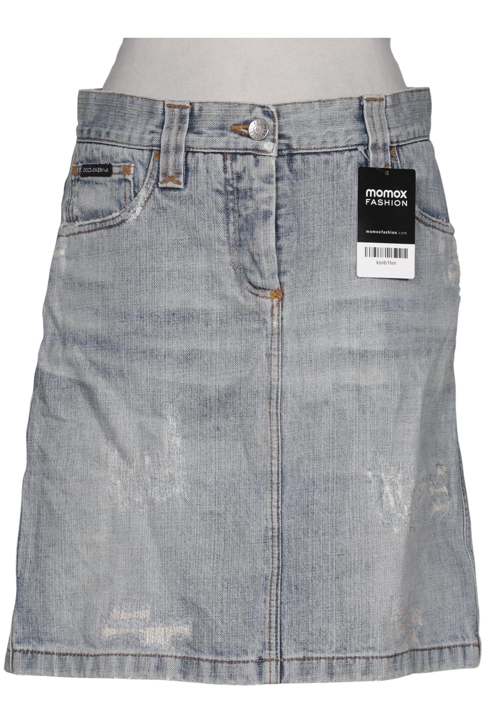 

Dolce&Gabbana Damen Rock, hellblau, Gr. 38