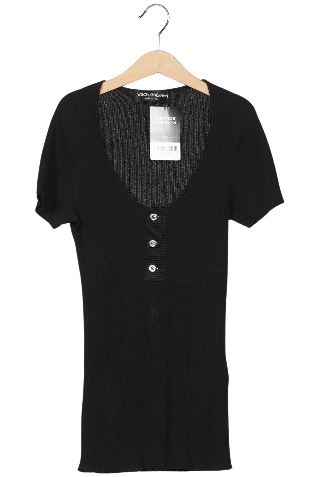 

Dolce&Gabbana Damen T-Shirt, schwarz, Gr. 42