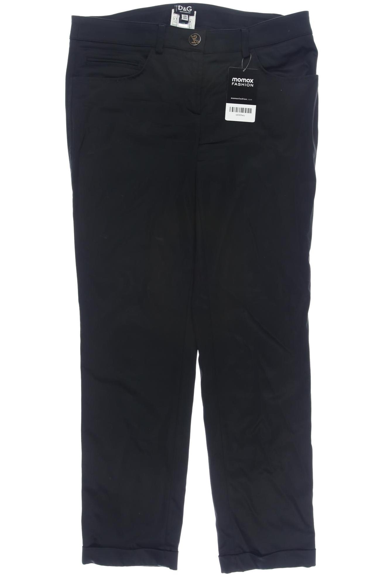 

Dolce&Gabbana Damen Stoffhose, schwarz, Gr. 30