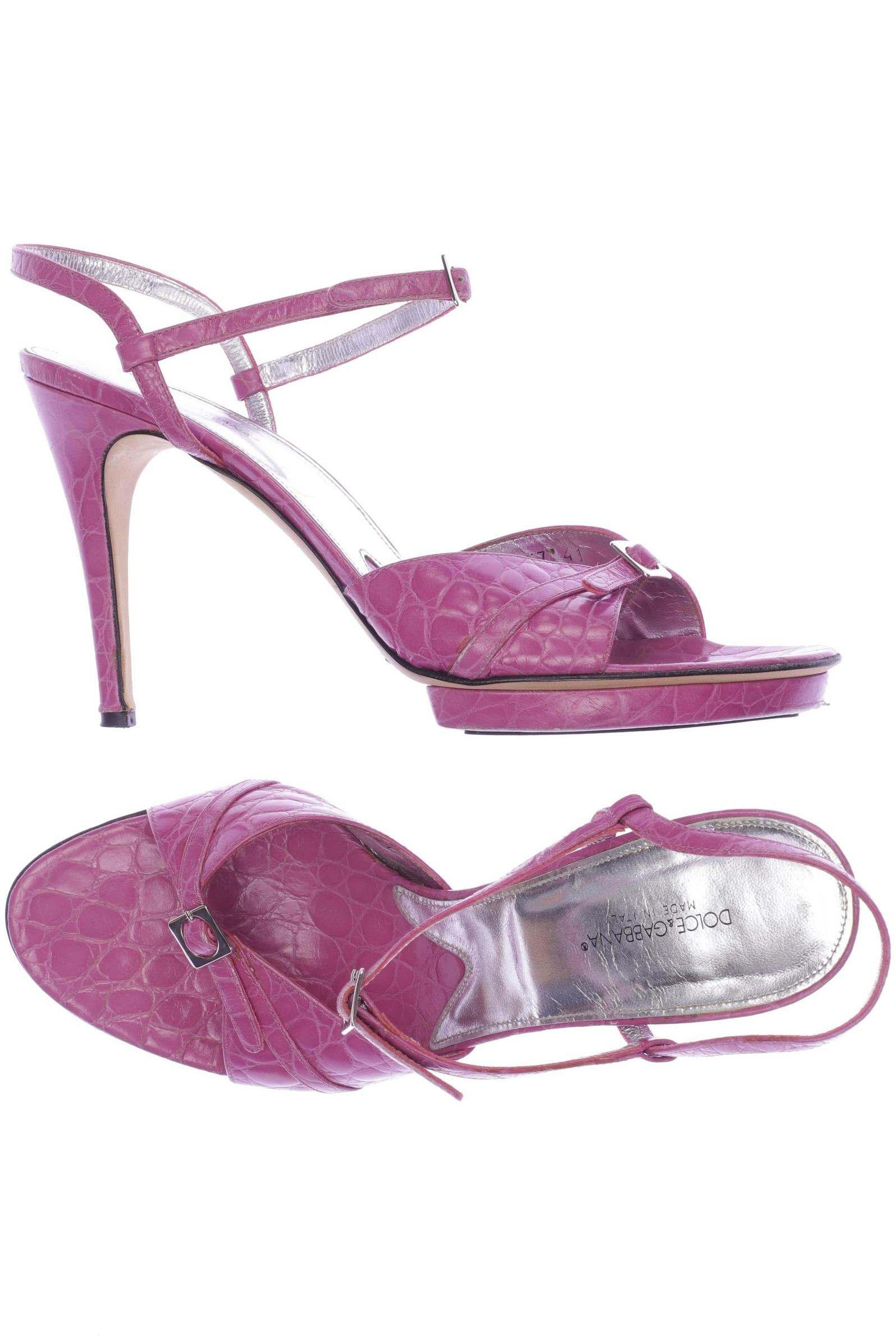 

Dolce&Gabbana Damen Sandale, pink, Gr. 41