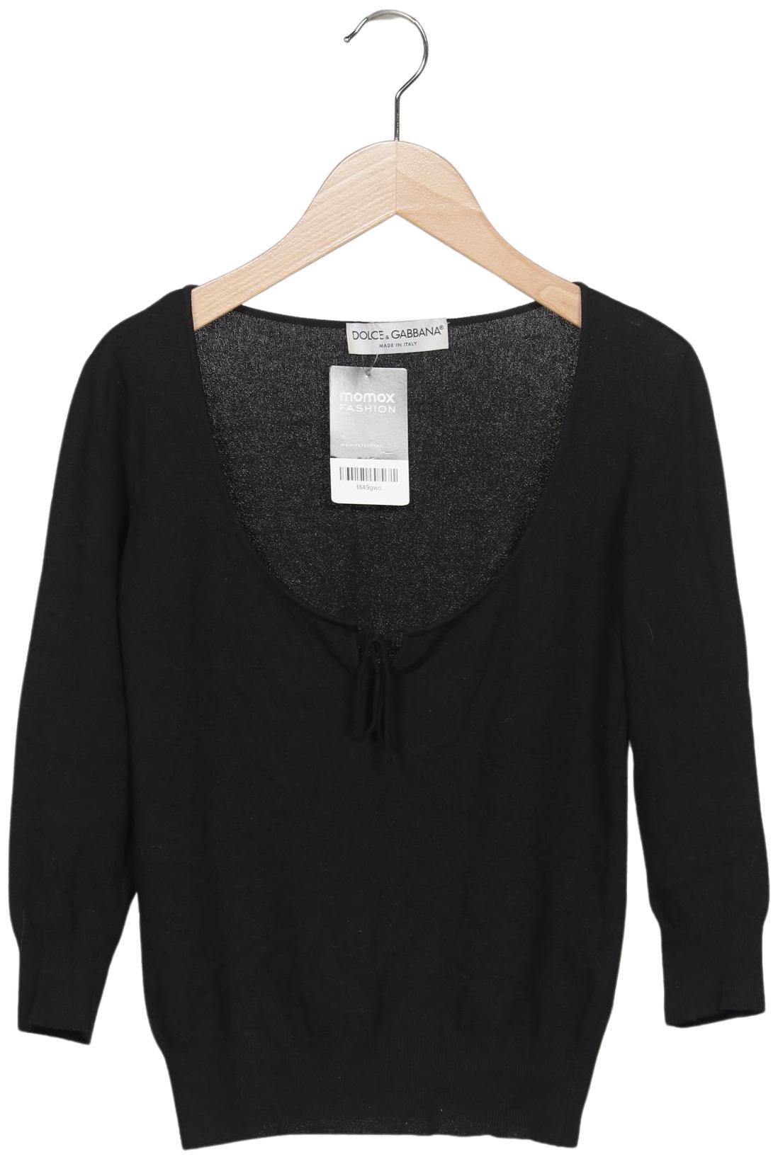 

Dolce&Gabbana Damen Pullover, schwarz, Gr. 44