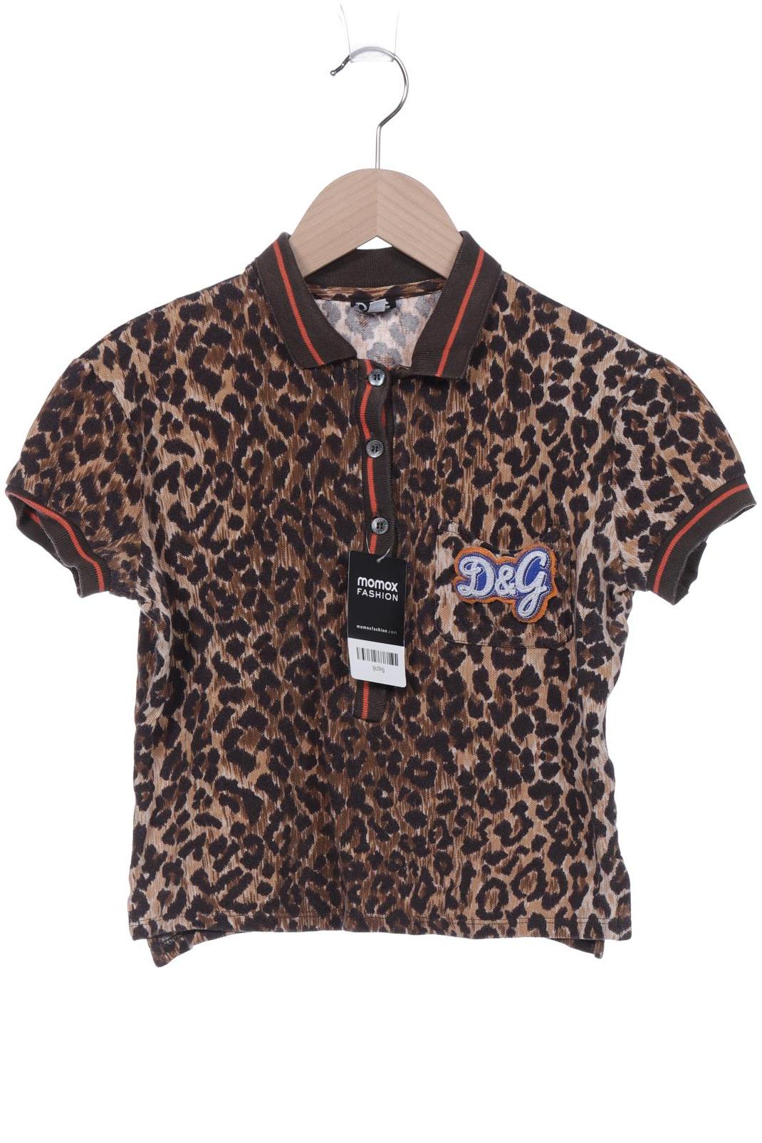 

Dolce&Gabbana Damen Poloshirt, braun, Gr. 44