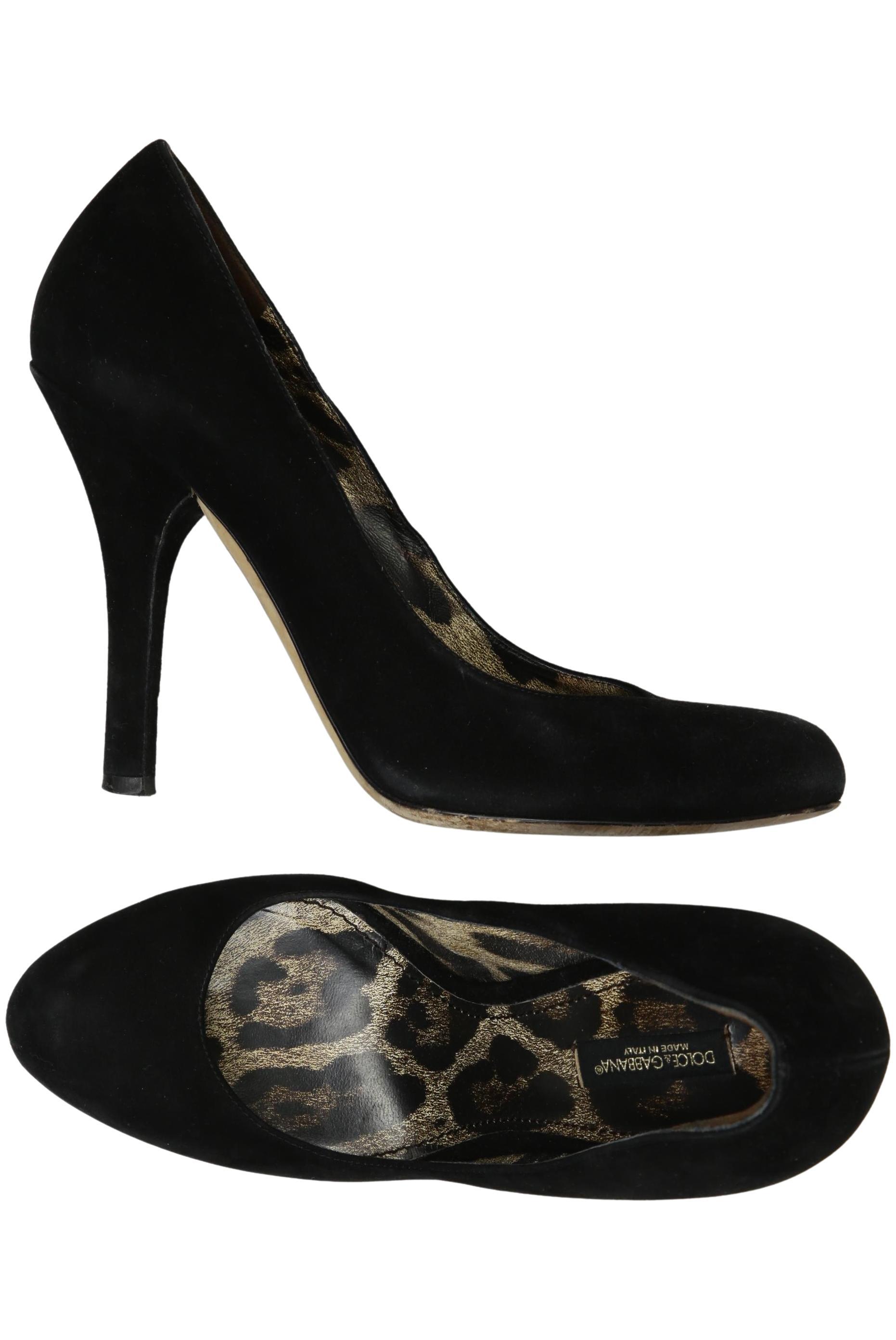 

Dolce&Gabbana Damen Pumps, schwarz, Gr. 37.5
