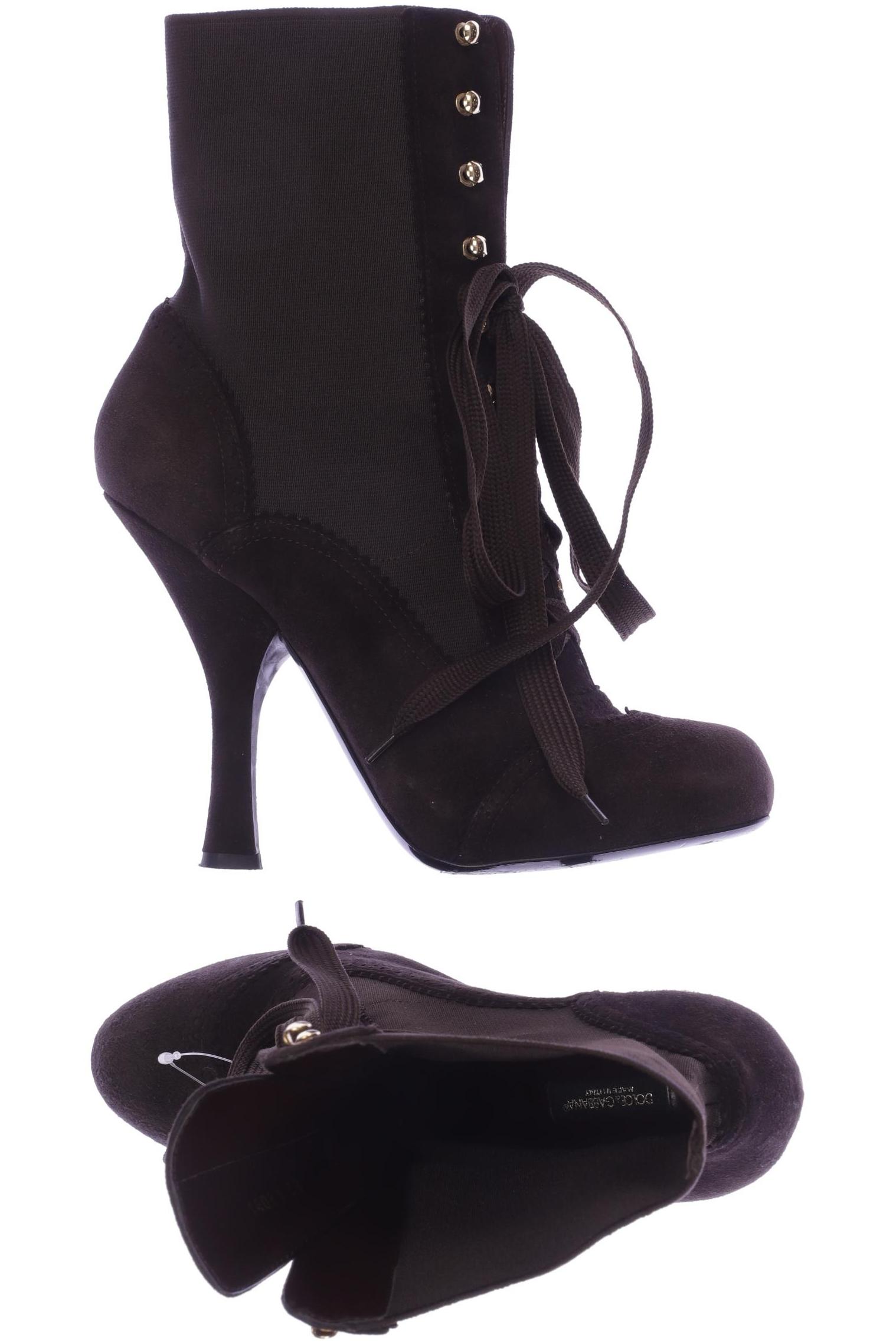 

Dolce&Gabbana Damen Stiefelette, braun, Gr. 38