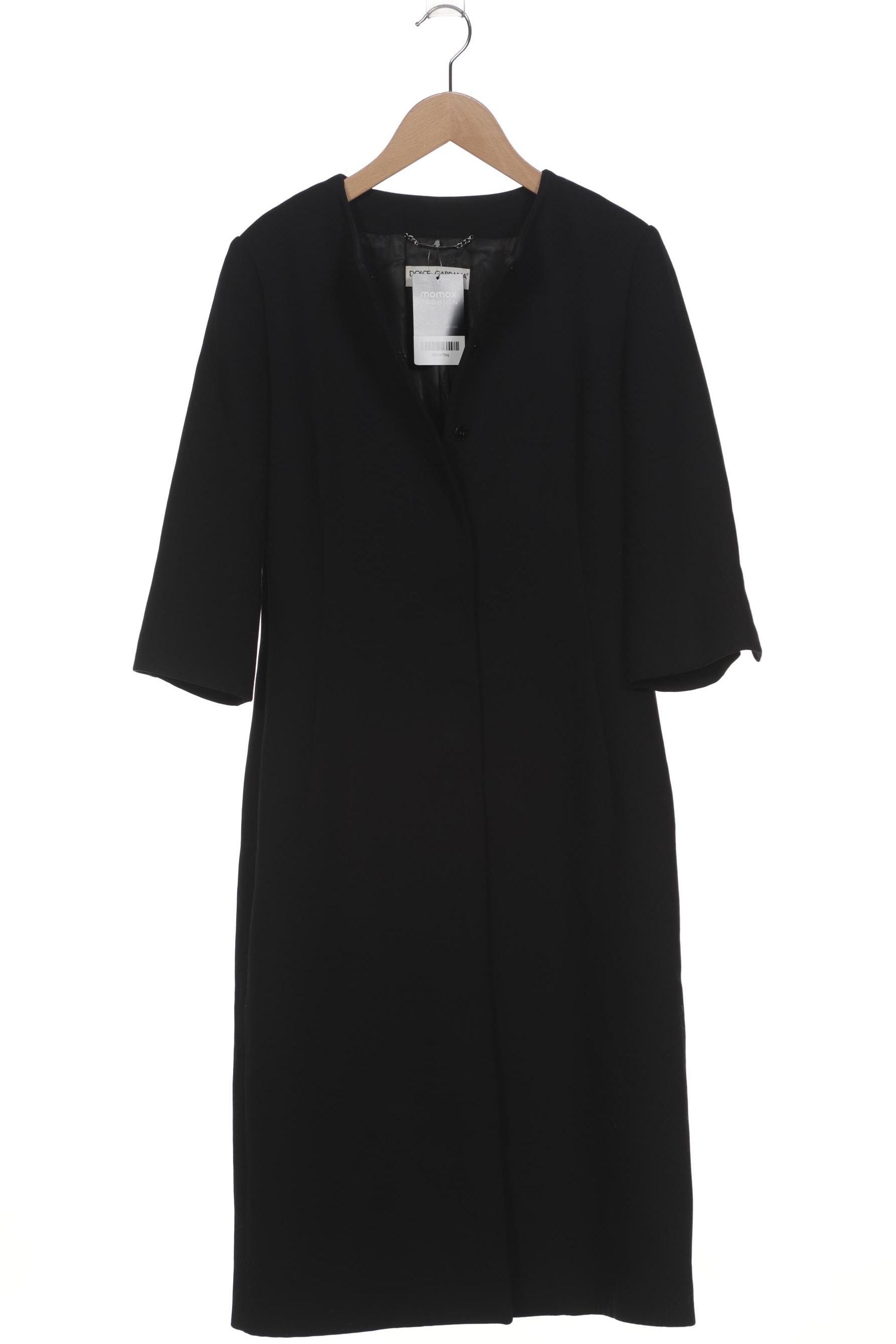 

Dolce&Gabbana Damen Mantel, schwarz, Gr. 42
