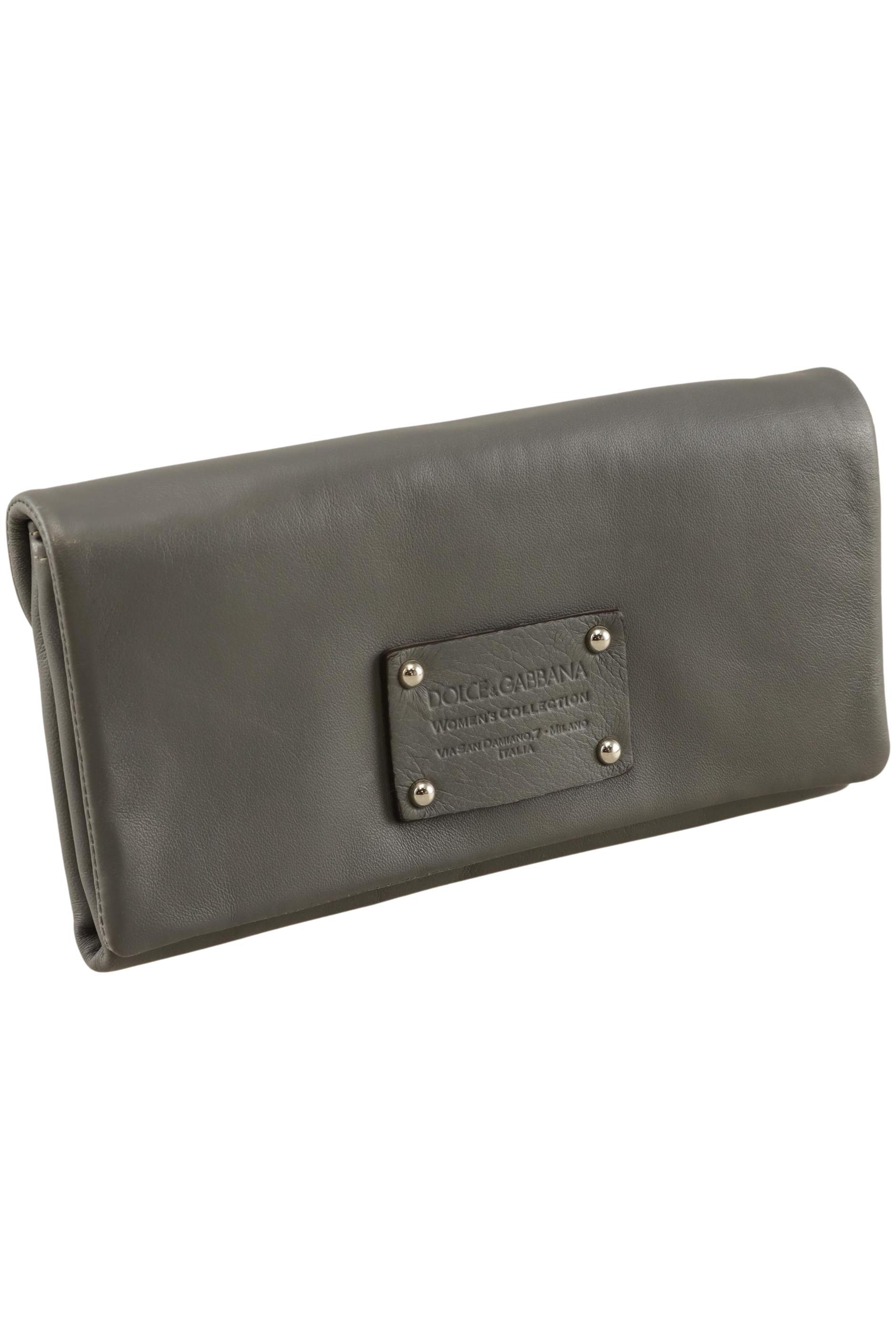 

Dolce&Gabbana Damen Portemonnaie, grau, Gr.
