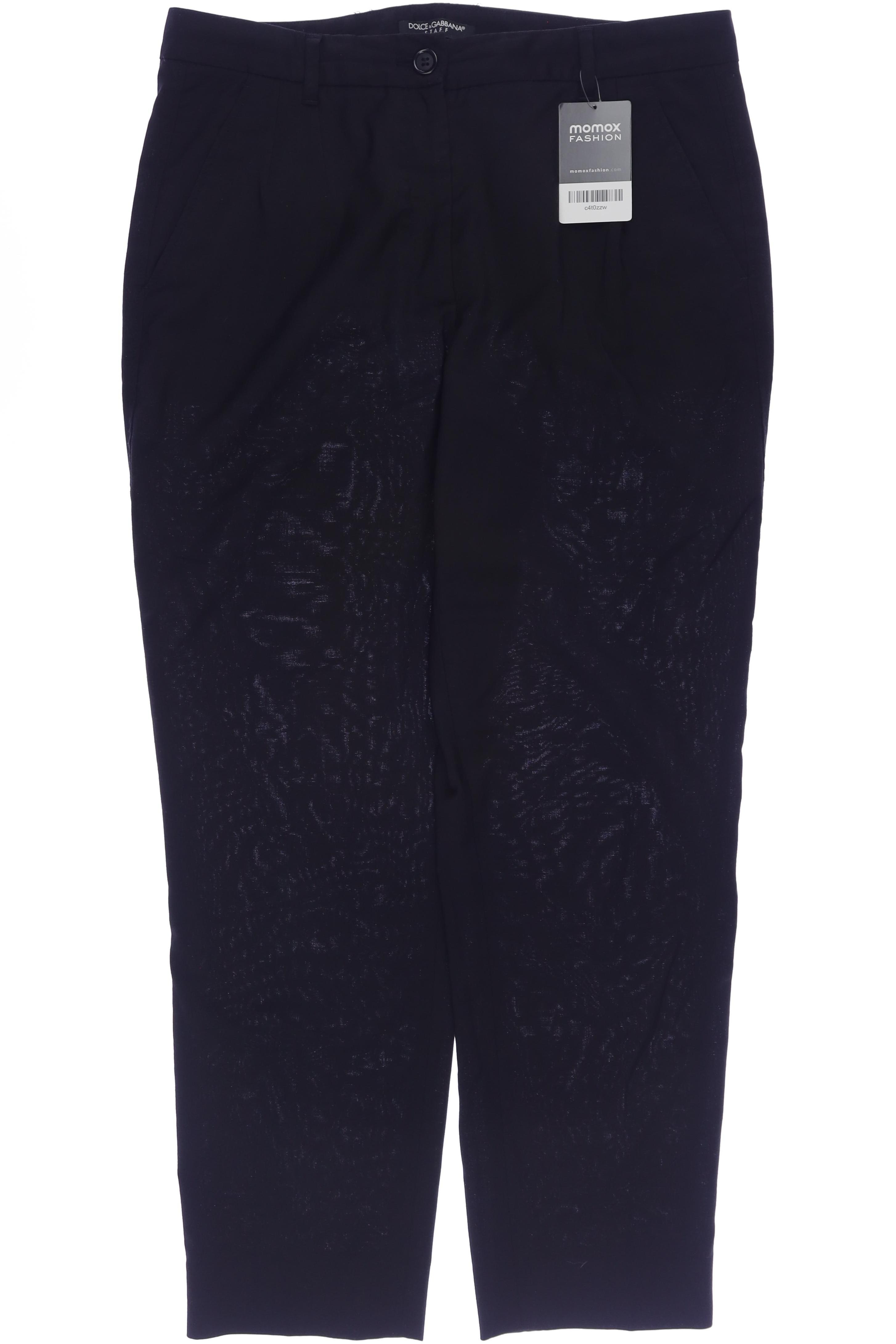 

Dolce&Gabbana Damen Stoffhose, schwarz, Gr. 42