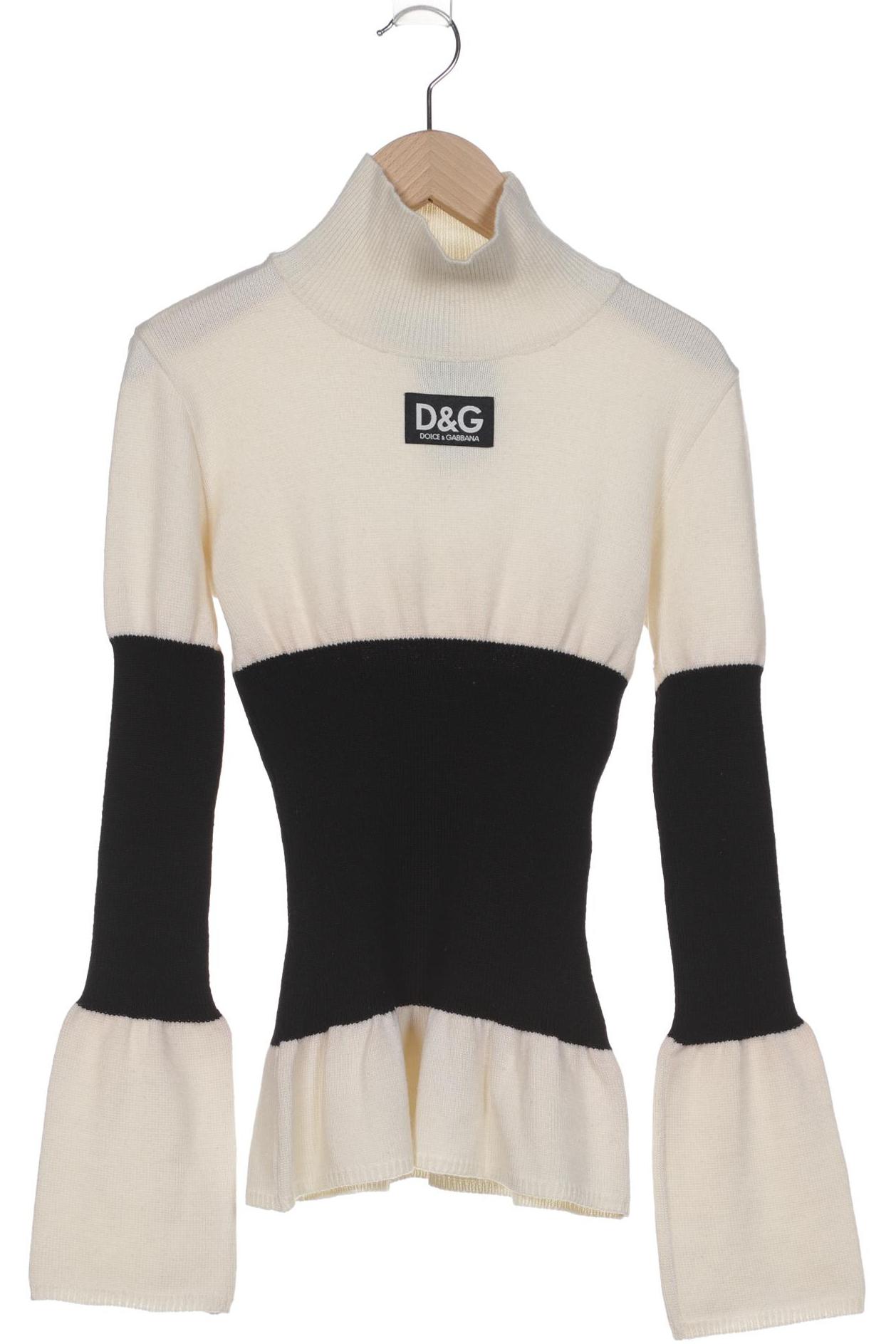 

Dolce&Gabbana Damen Pullover, cremeweiß, Gr. 42