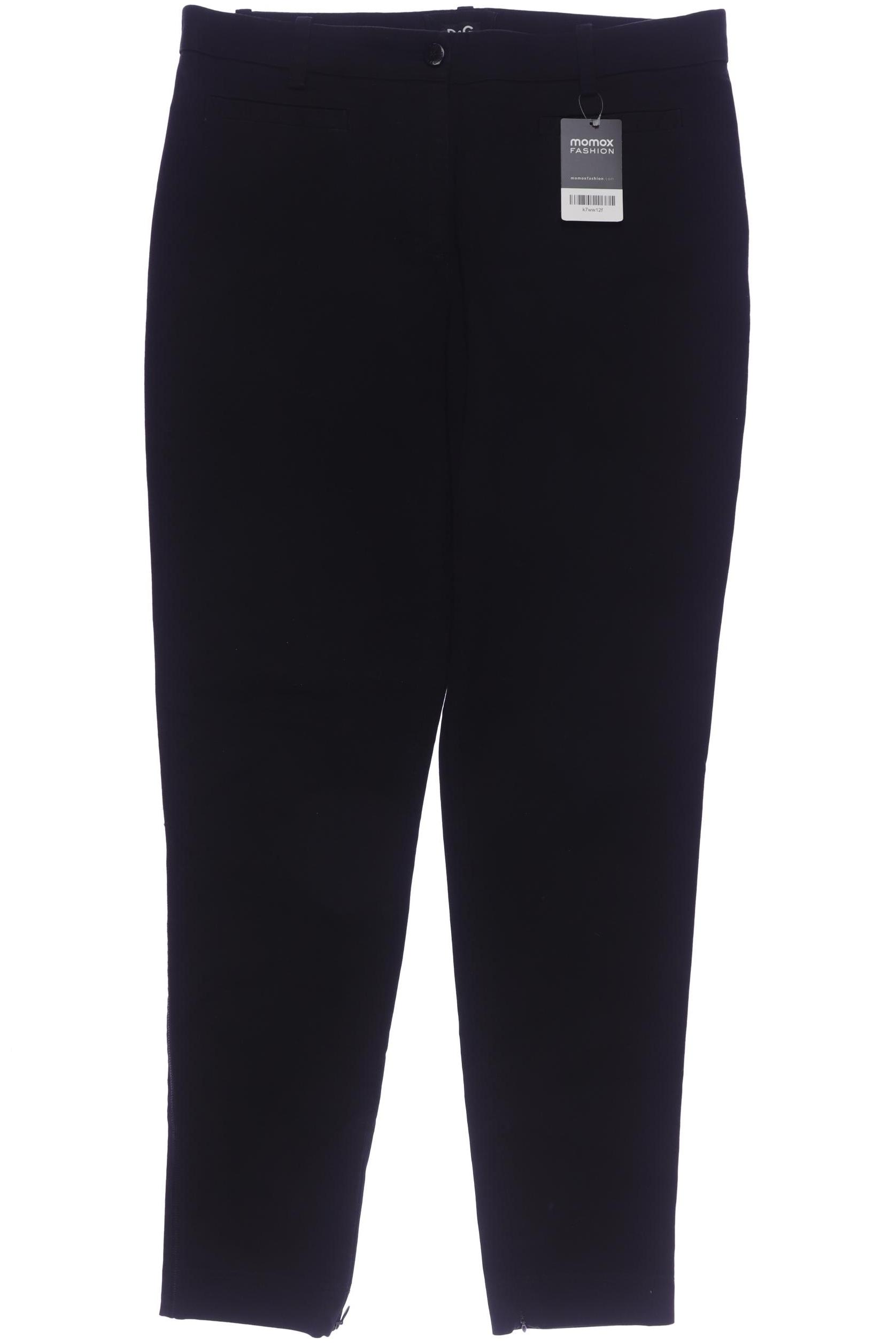 

Dolce&Gabbana Damen Stoffhose, schwarz, Gr. 48