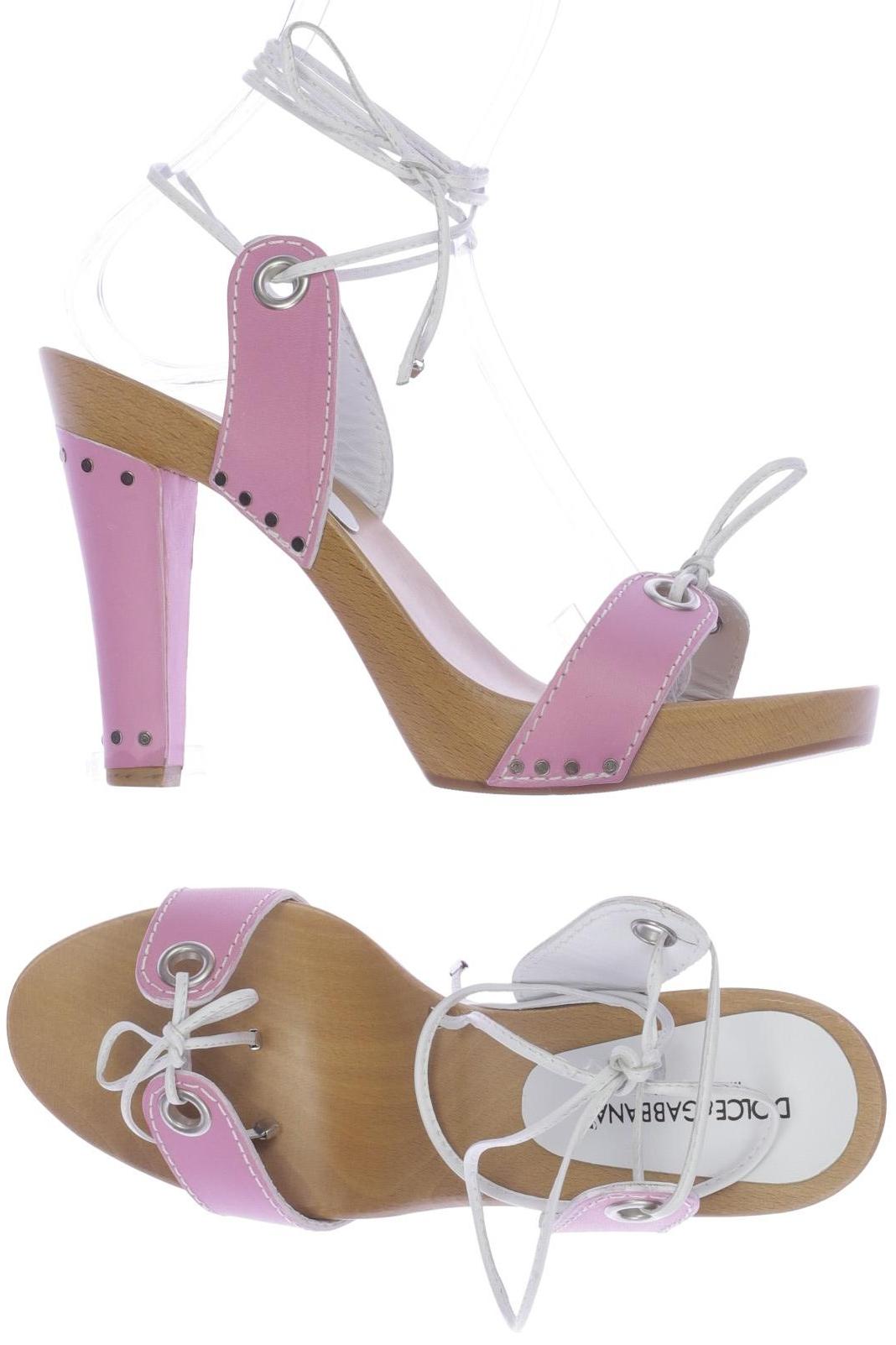 

Dolce&Gabbana Damen Sandale, pink, Gr. 38