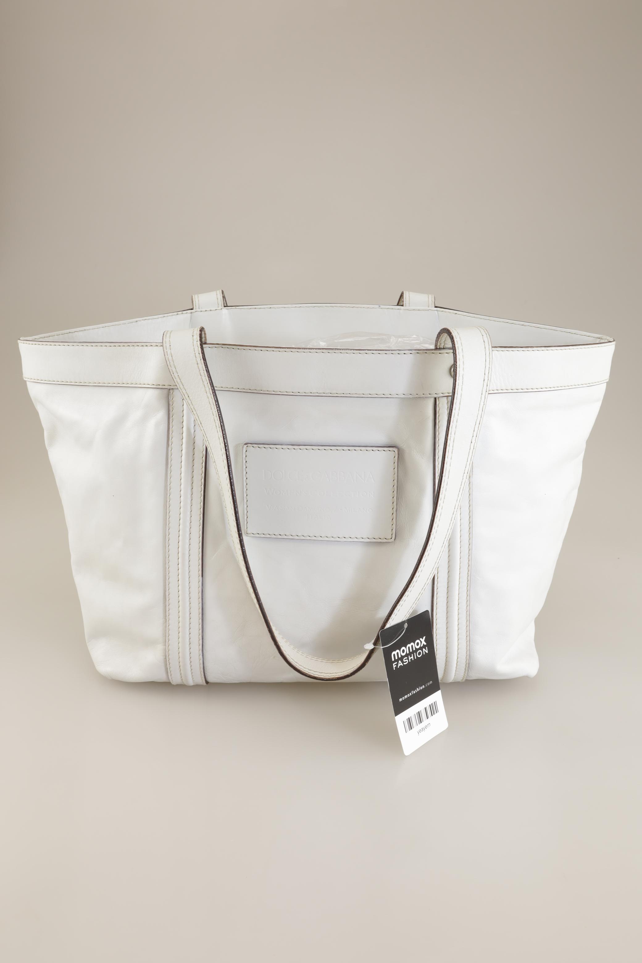 

Dolce&Gabbana Damen Handtasche, weiß, Gr.