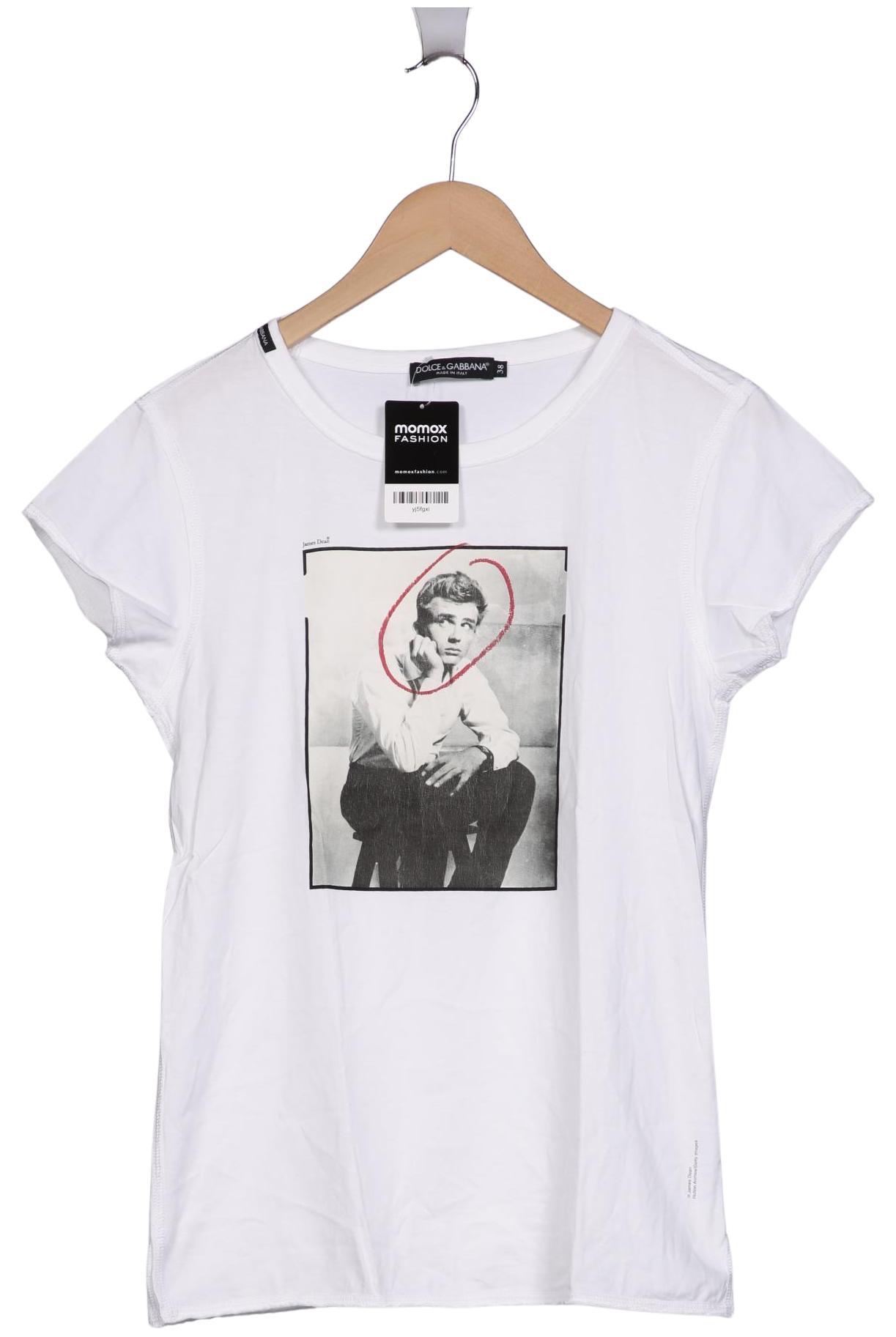 

Dolce&Gabbana Damen T-Shirt, weiß, Gr. 38