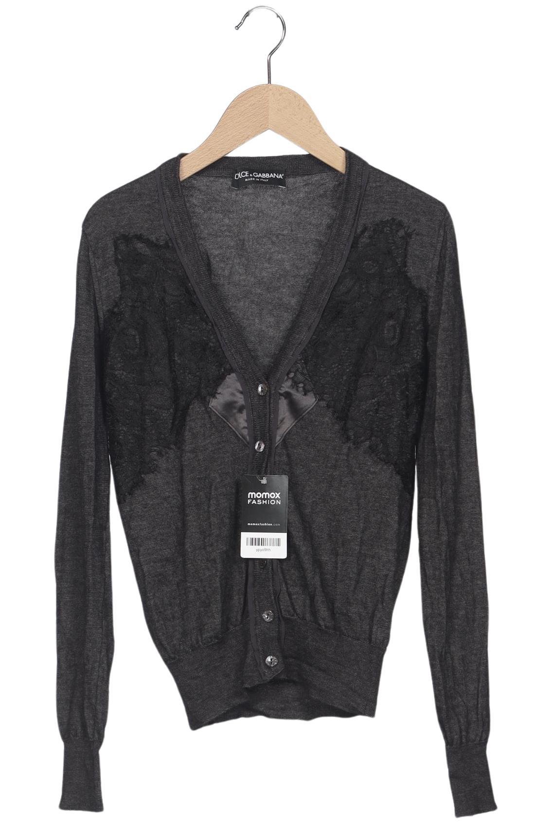

Dolce&Gabbana Damen Strickjacke, grau, Gr. 38