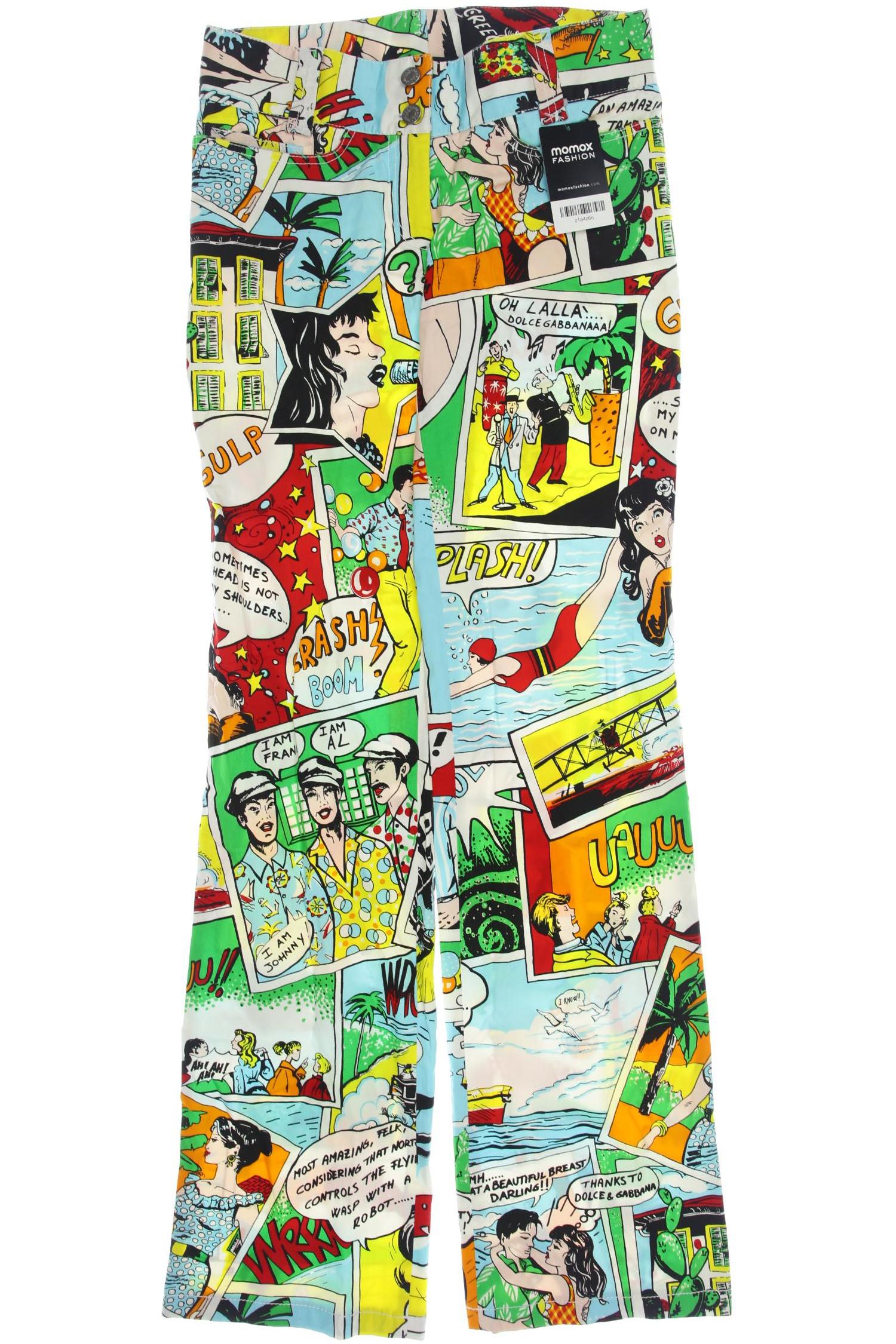 

Dolce&Gabbana Damen Stoffhose, mehrfarbig, Gr. 40