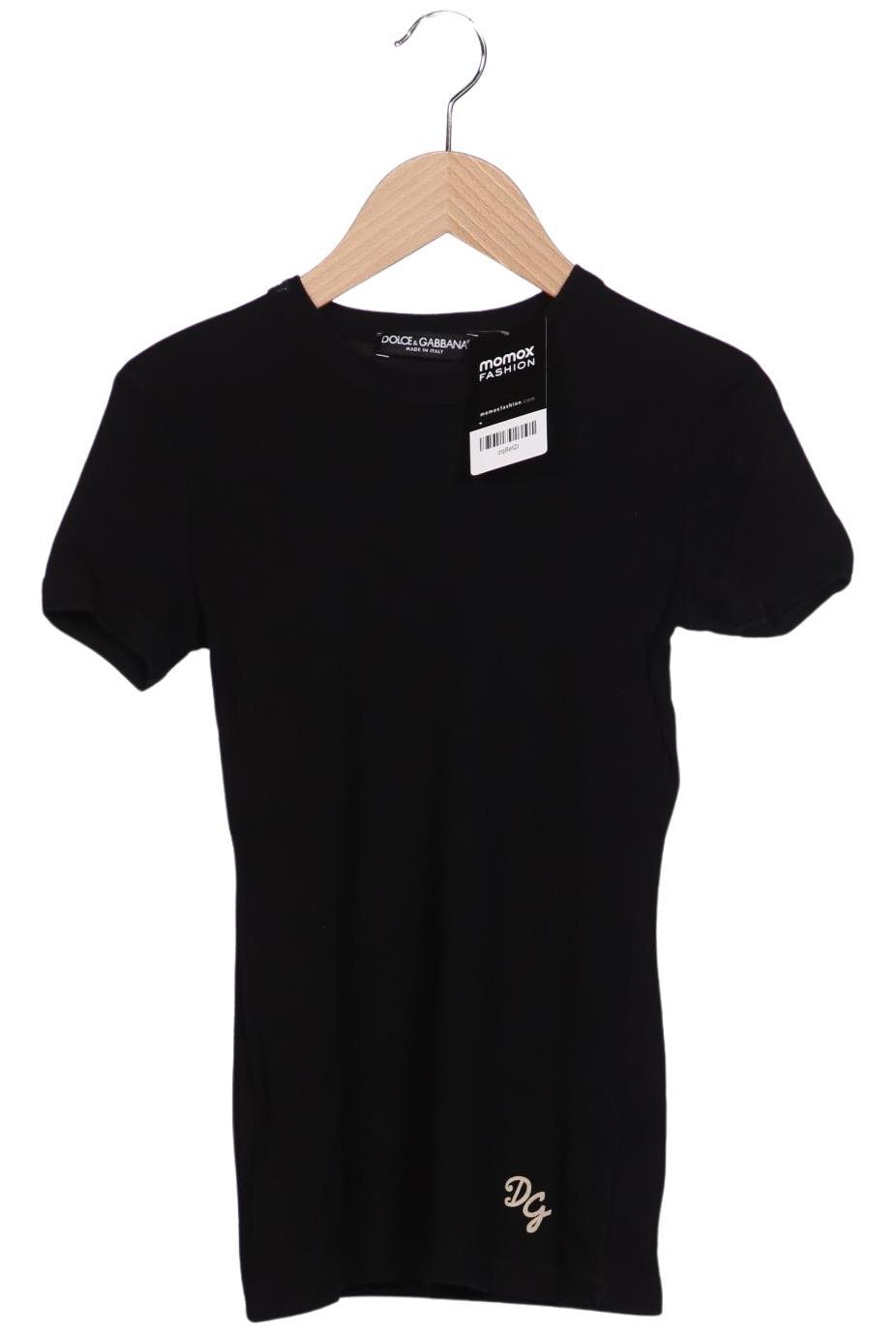 

Dolce&Gabbana Damen T-Shirt, schwarz, Gr. 38