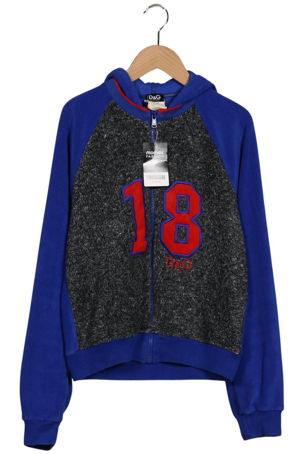 

Dolce&Gabbana Damen Kapuzenpullover, blau, Gr. 38