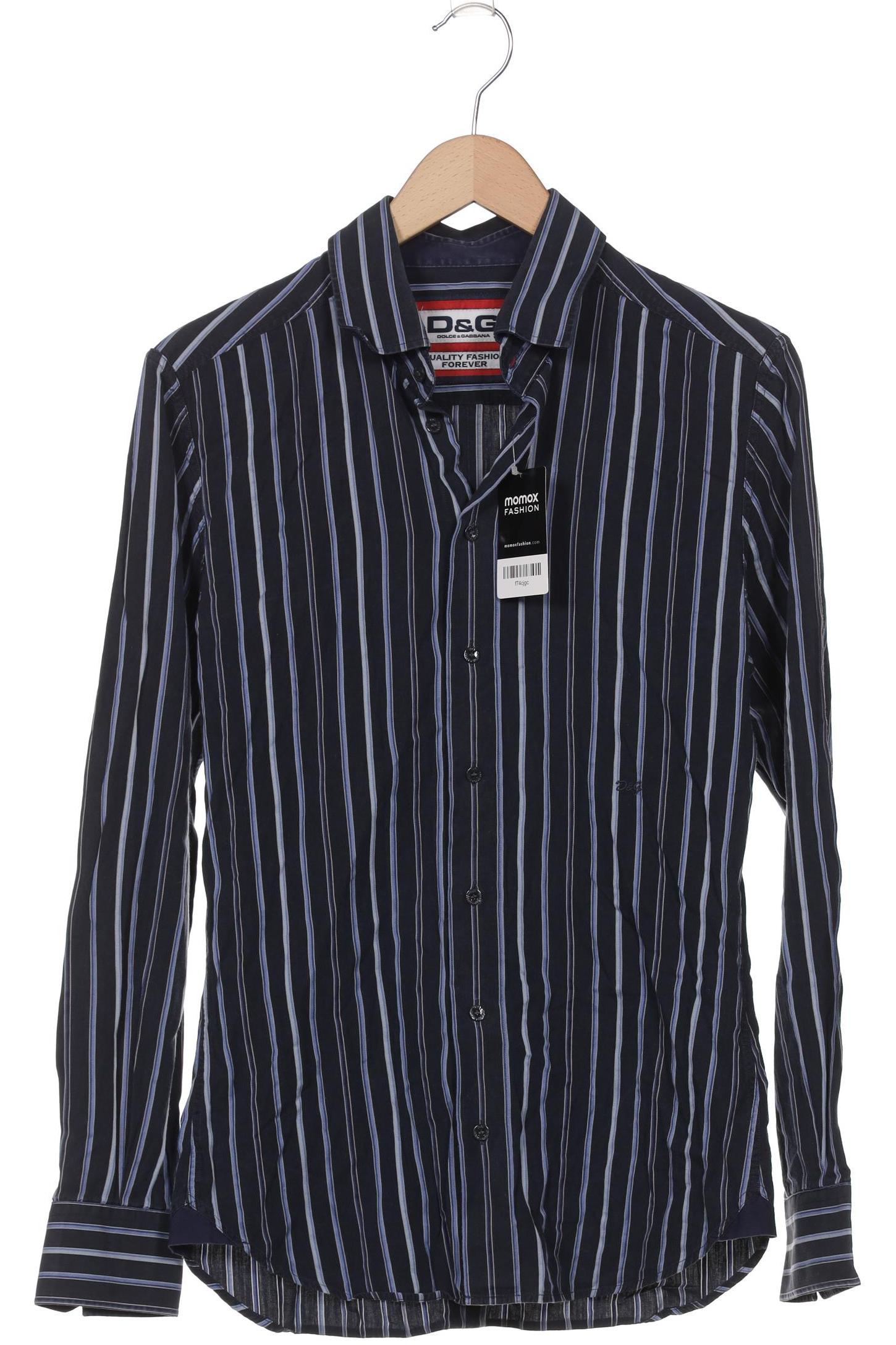 

Dolce&Gabbana Herren Hemd, marineblau, Gr. 46