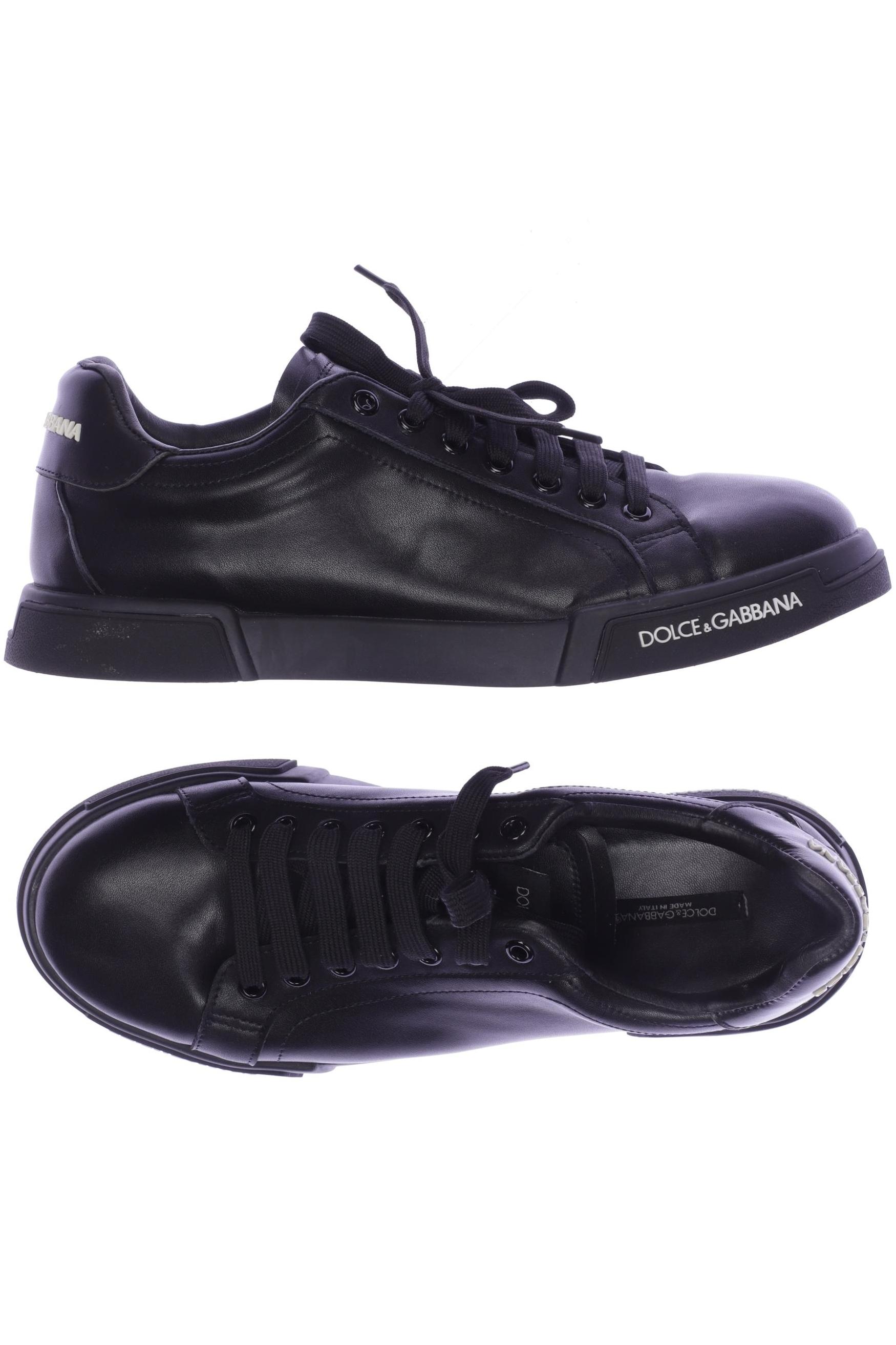 

Dolce&Gabbana Herren Halbschuh, schwarz, Gr. 42.5