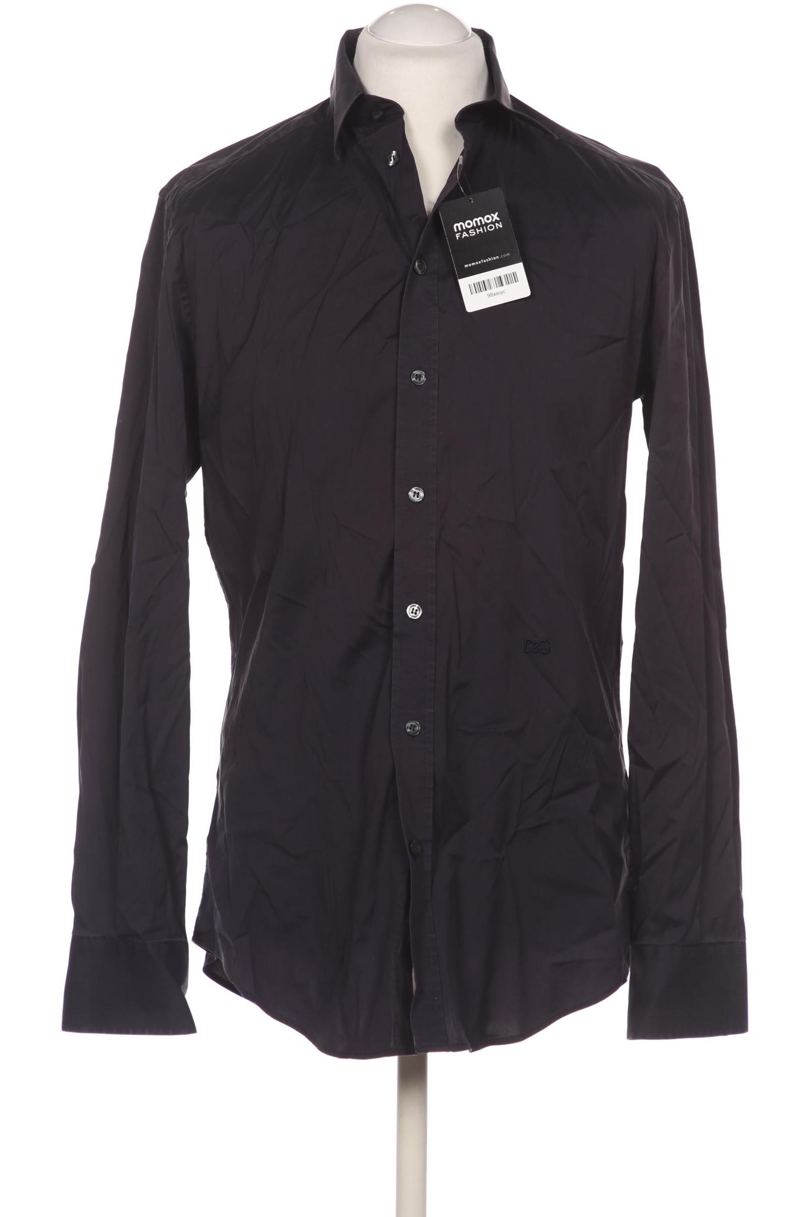 

Dolce&Gabbana Herren Hemd, marineblau, Gr. 52