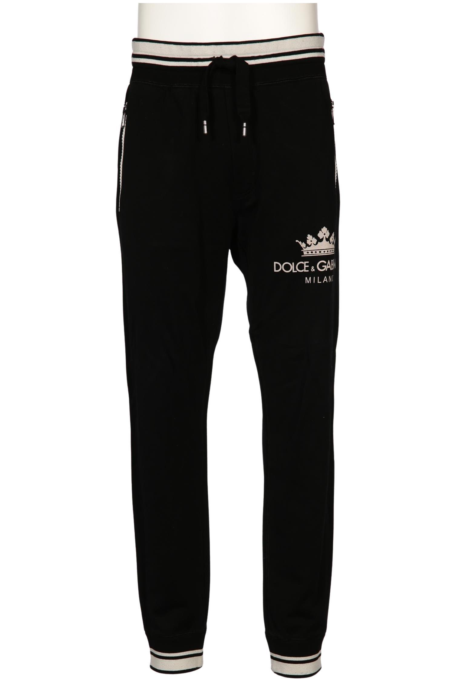 

Dolce&Gabbana Herren Stoffhose, schwarz, Gr. 48