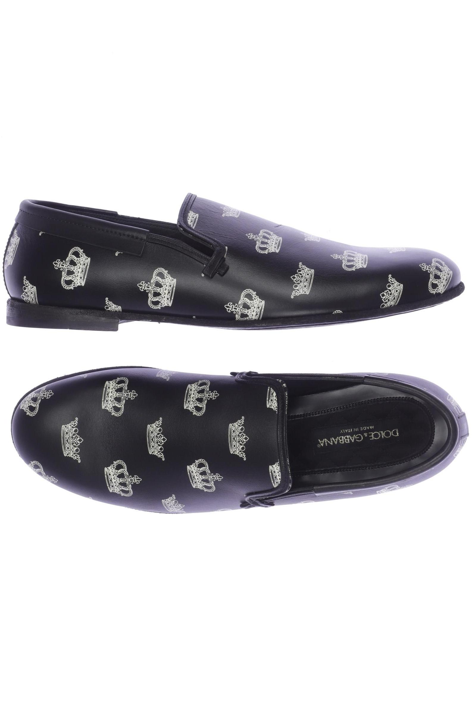 

Dolce&Gabbana Herren Halbschuh, schwarz, Gr. 11