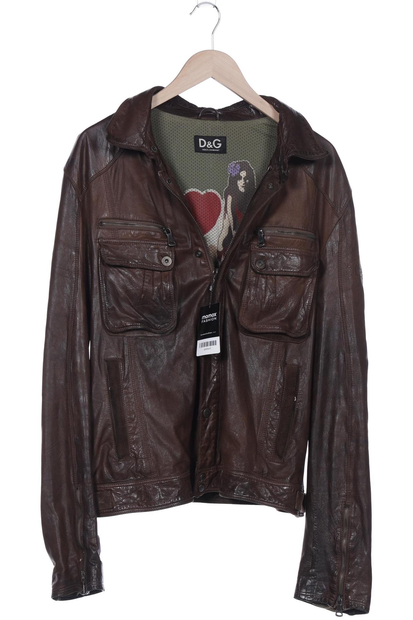 

Dolce&Gabbana Herren Jacke, braun, Gr. 52