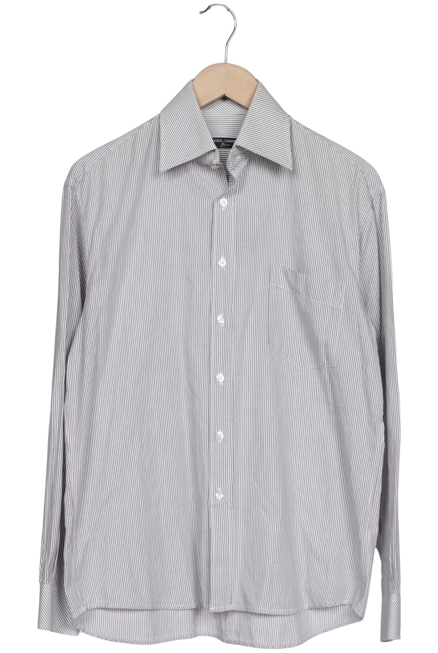 Thumbnail - Dolce&amp;Gabbana Herren Hemd, grau, Gr. 46