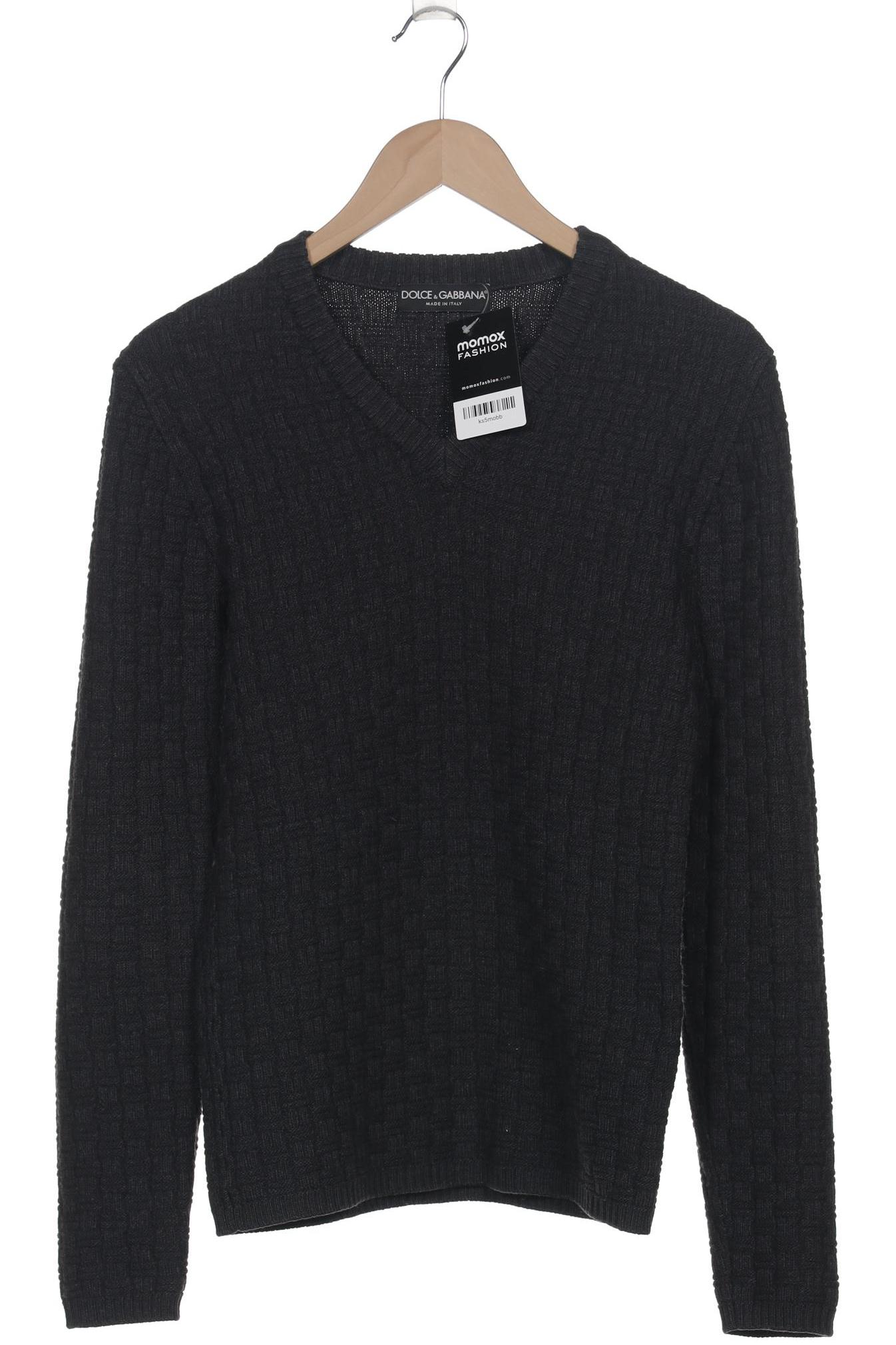 

Dolce&Gabbana Herren Pullover, grau, Gr. 44