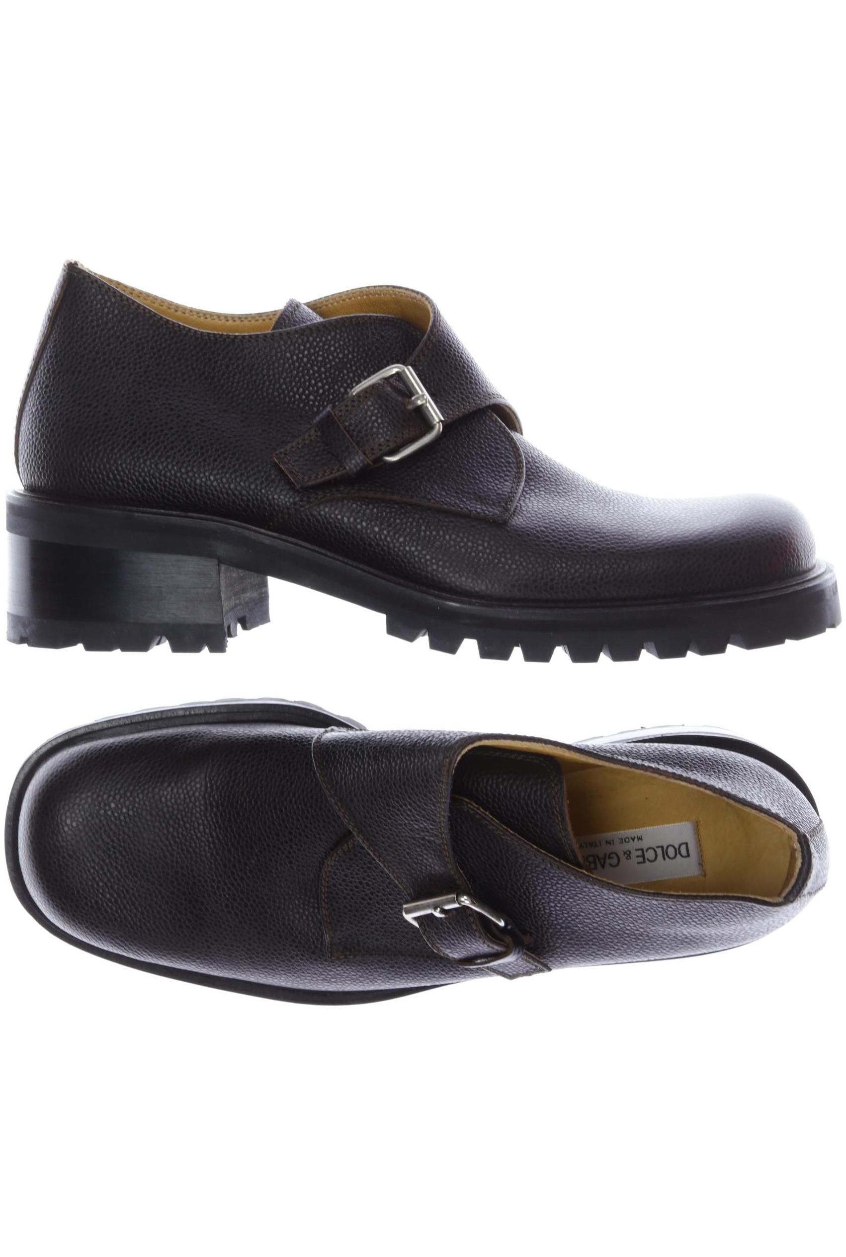 

Dolce&Gabbana Herren Halbschuh, braun, Gr. 10