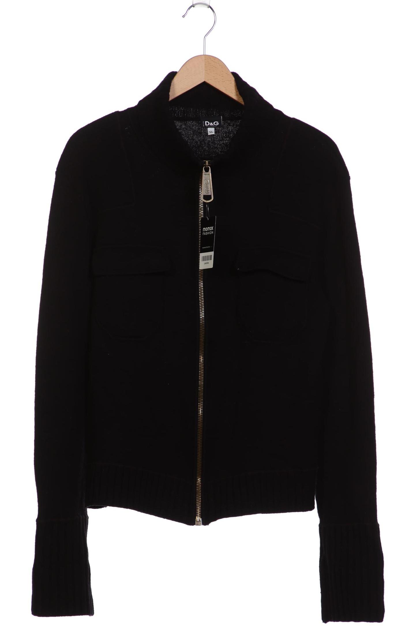 

Dolce&Gabbana Herren Strickjacke, schwarz, Gr. 54