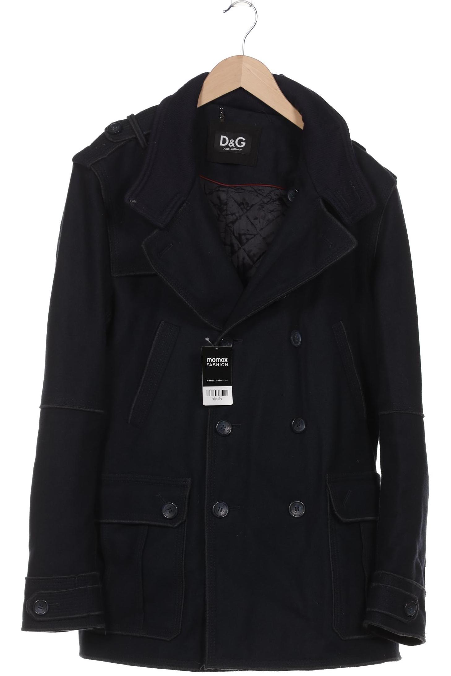 

Dolce&Gabbana Herren Mantel, marineblau, Gr. 50