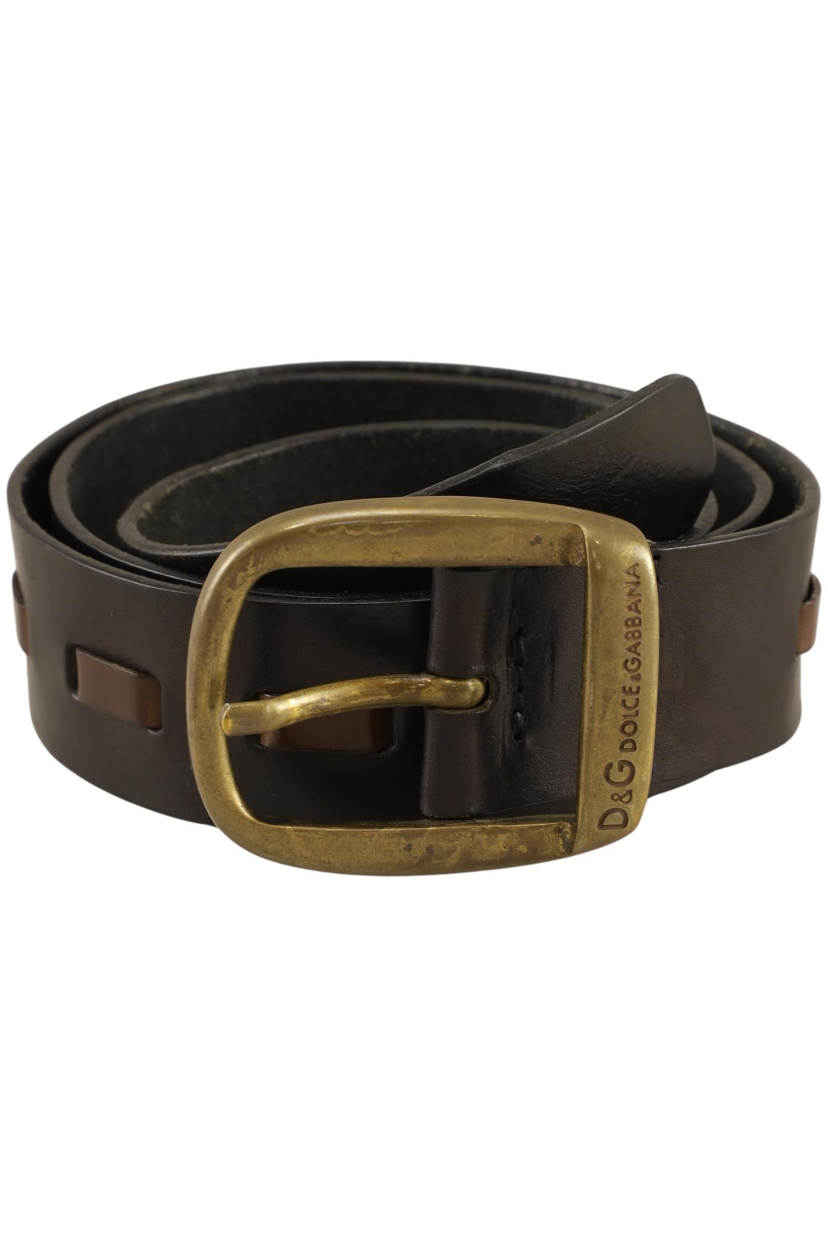

Dolce&Gabbana Herren Gürtel, schwarz, Gr. 90