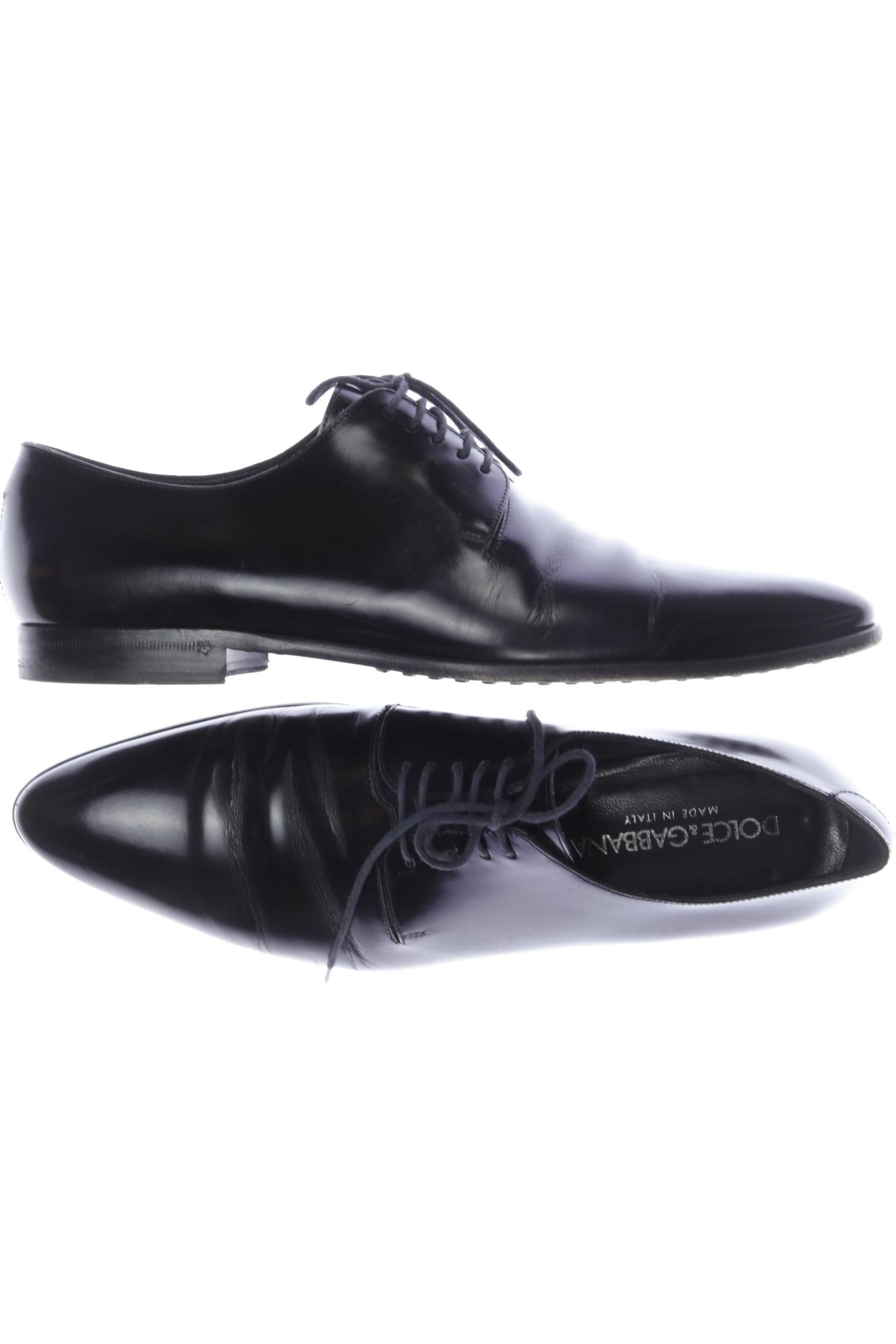

Dolce&Gabbana Herren Halbschuh, schwarz, Gr. 8