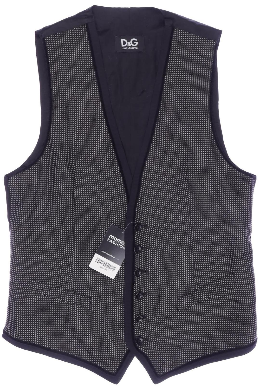 

Dolce&Gabbana Herren Weste, schwarz, Gr. 44