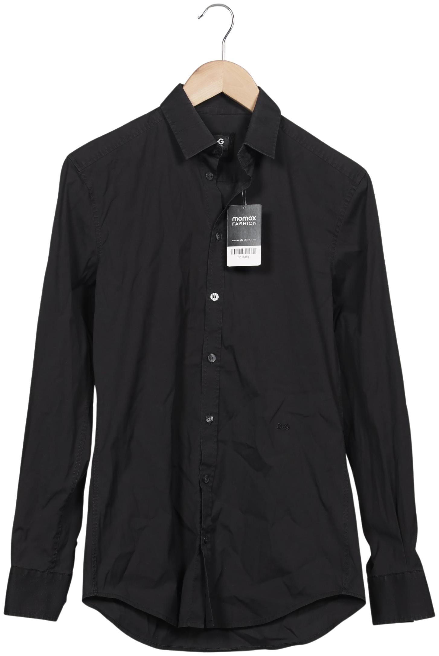 

Dolce&Gabbana Herren Hemd, schwarz, Gr. 48
