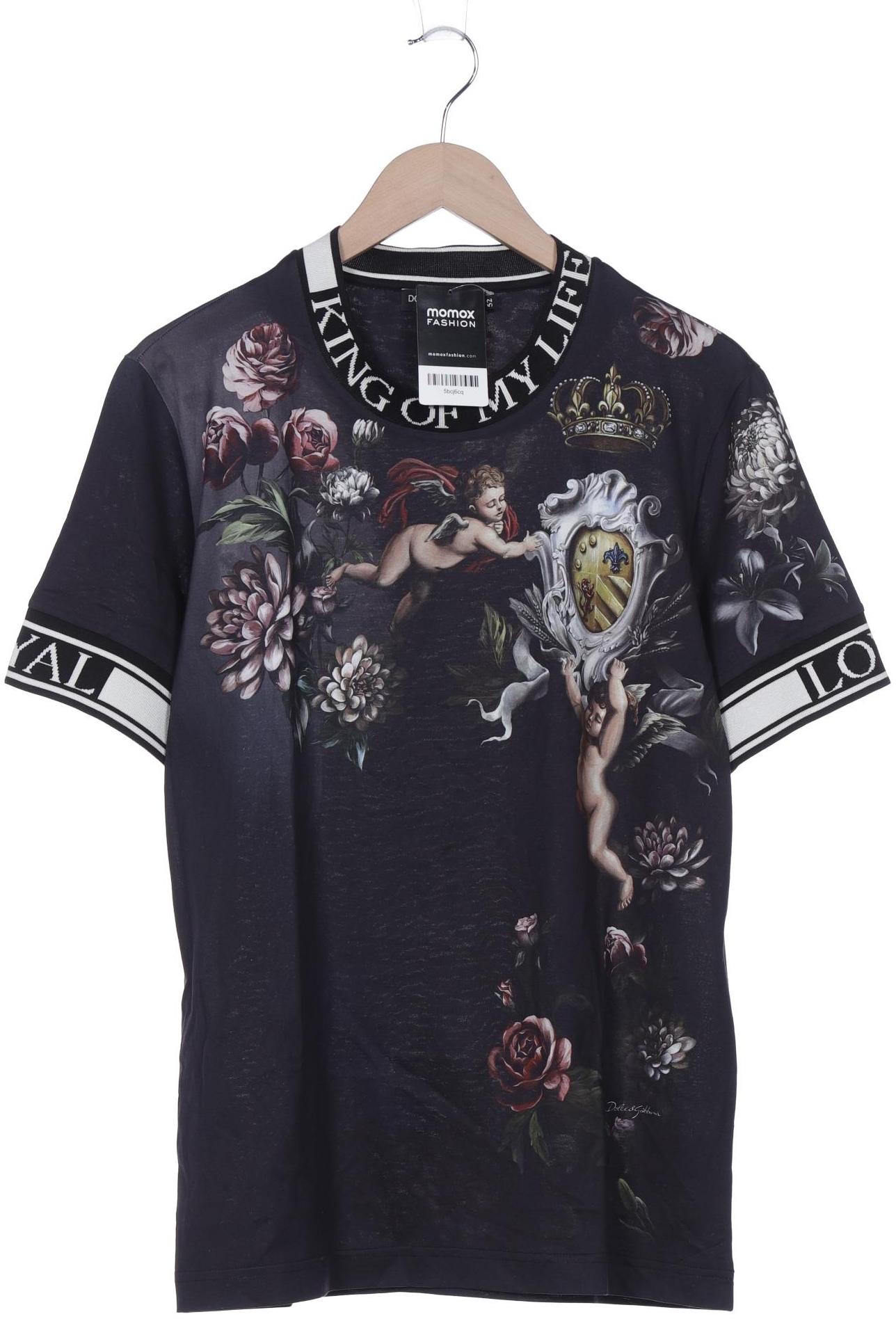 

Dolce&Gabbana Herren T-Shirt, marineblau, Gr. 50